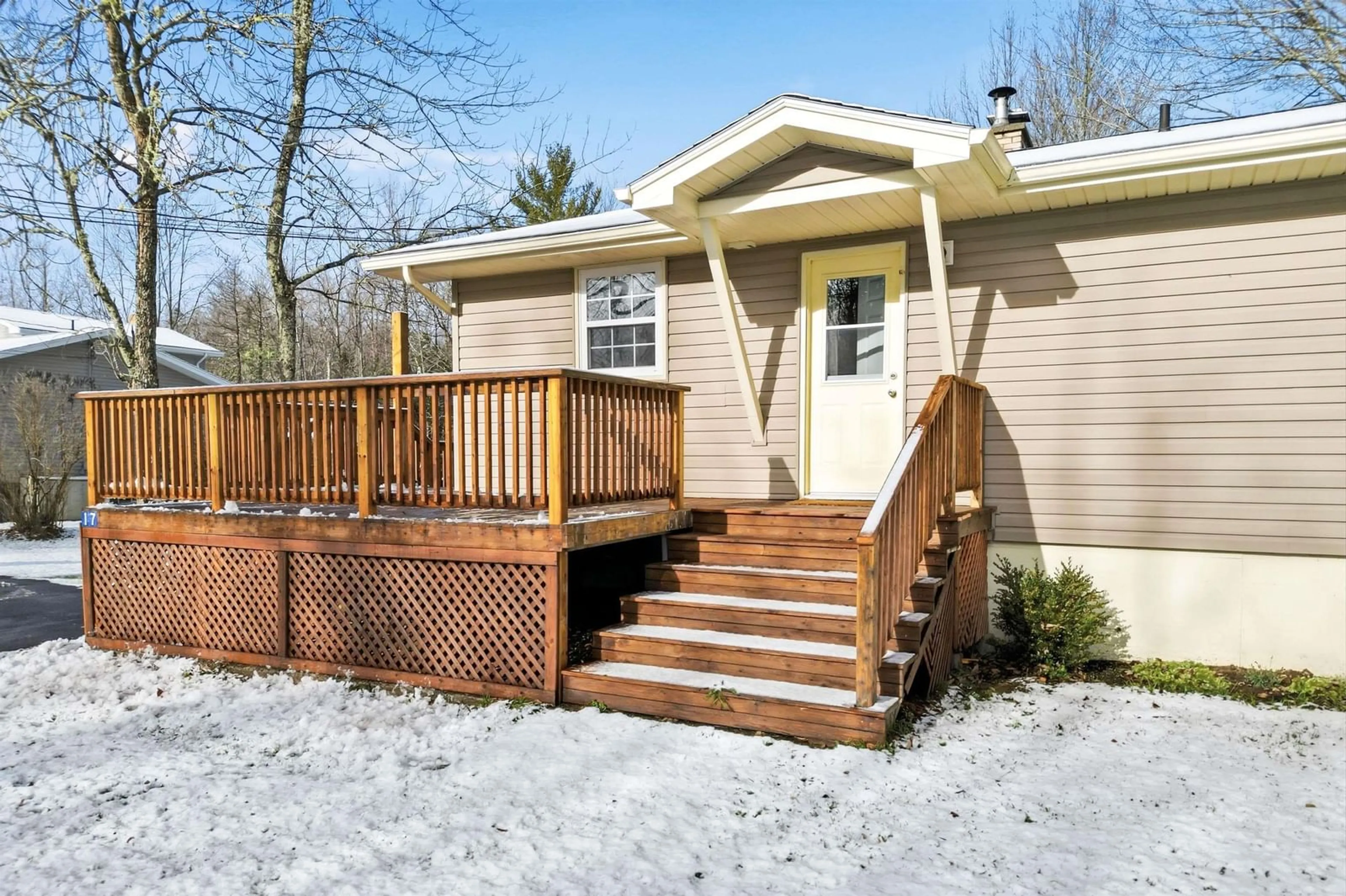 Home with vinyl exterior material, street for 17 Tower View Rd, Enfield Nova Scotia B2T 1H1