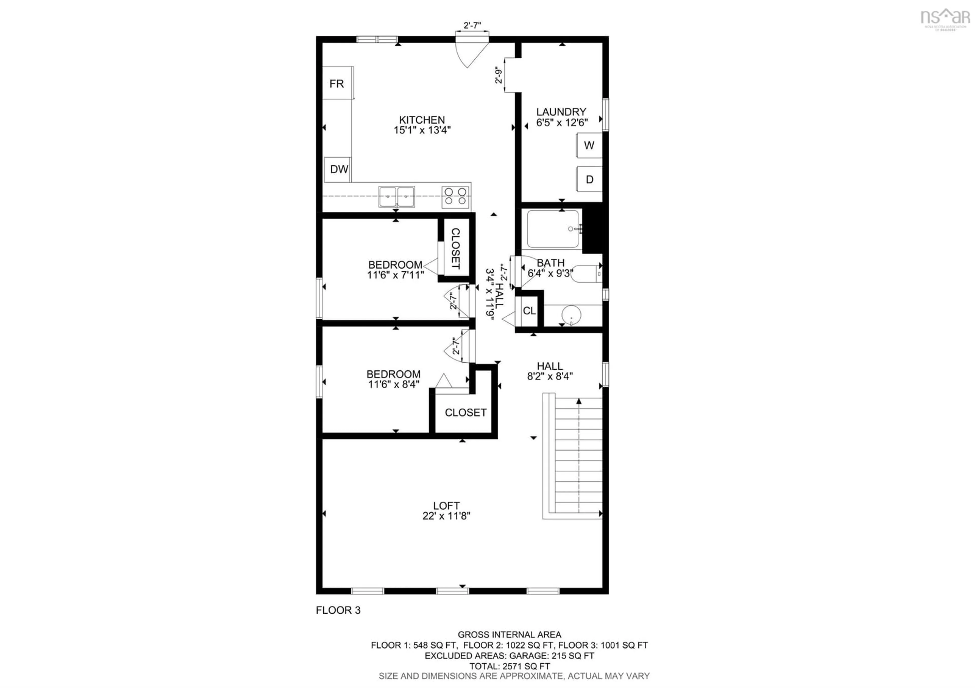 Floor plan for 20-22 Coronet Ave, Halifax Nova Scotia B3N 1L5