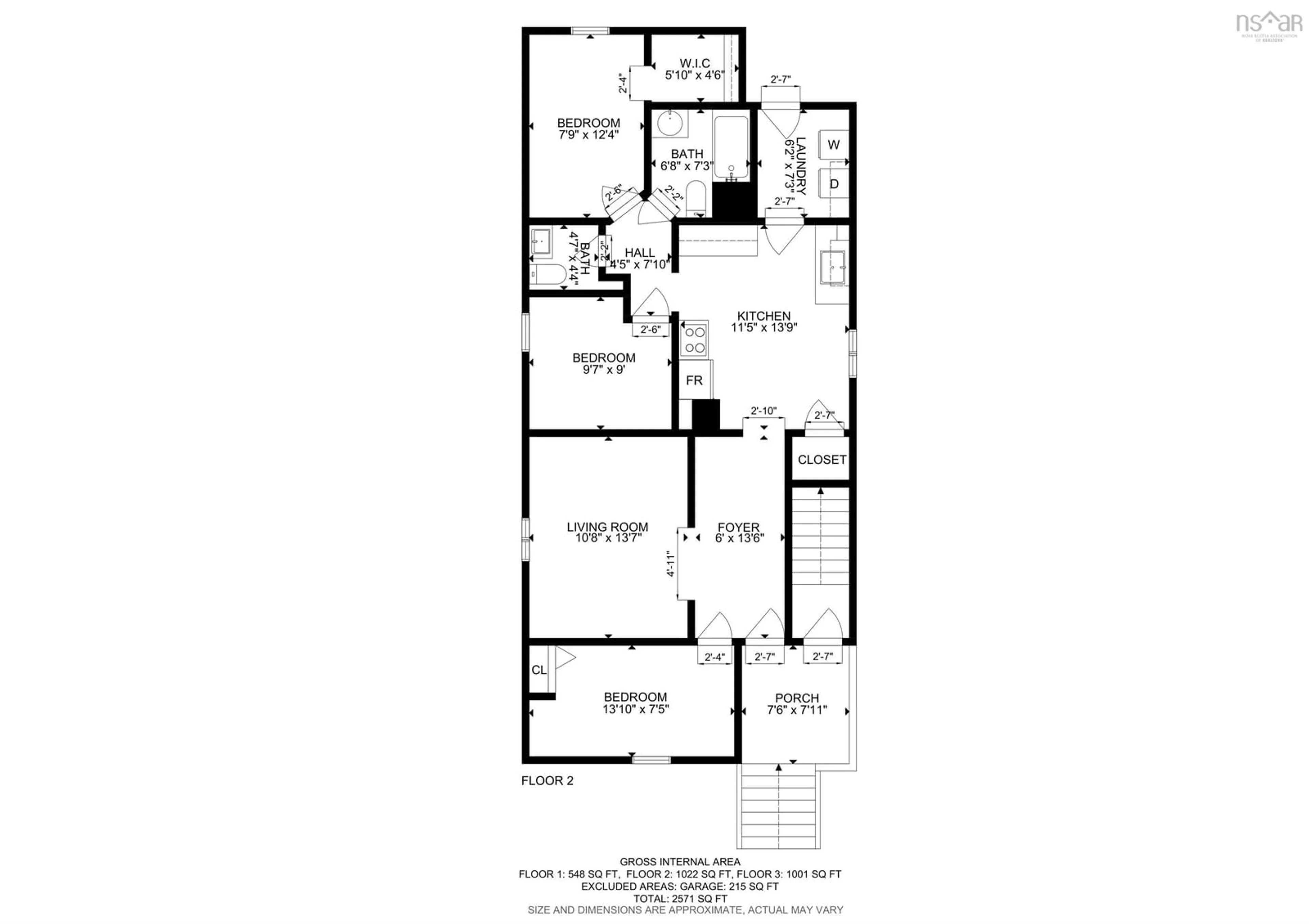 Floor plan for 20-22 Coronet Ave, Halifax Nova Scotia B3N 1L5