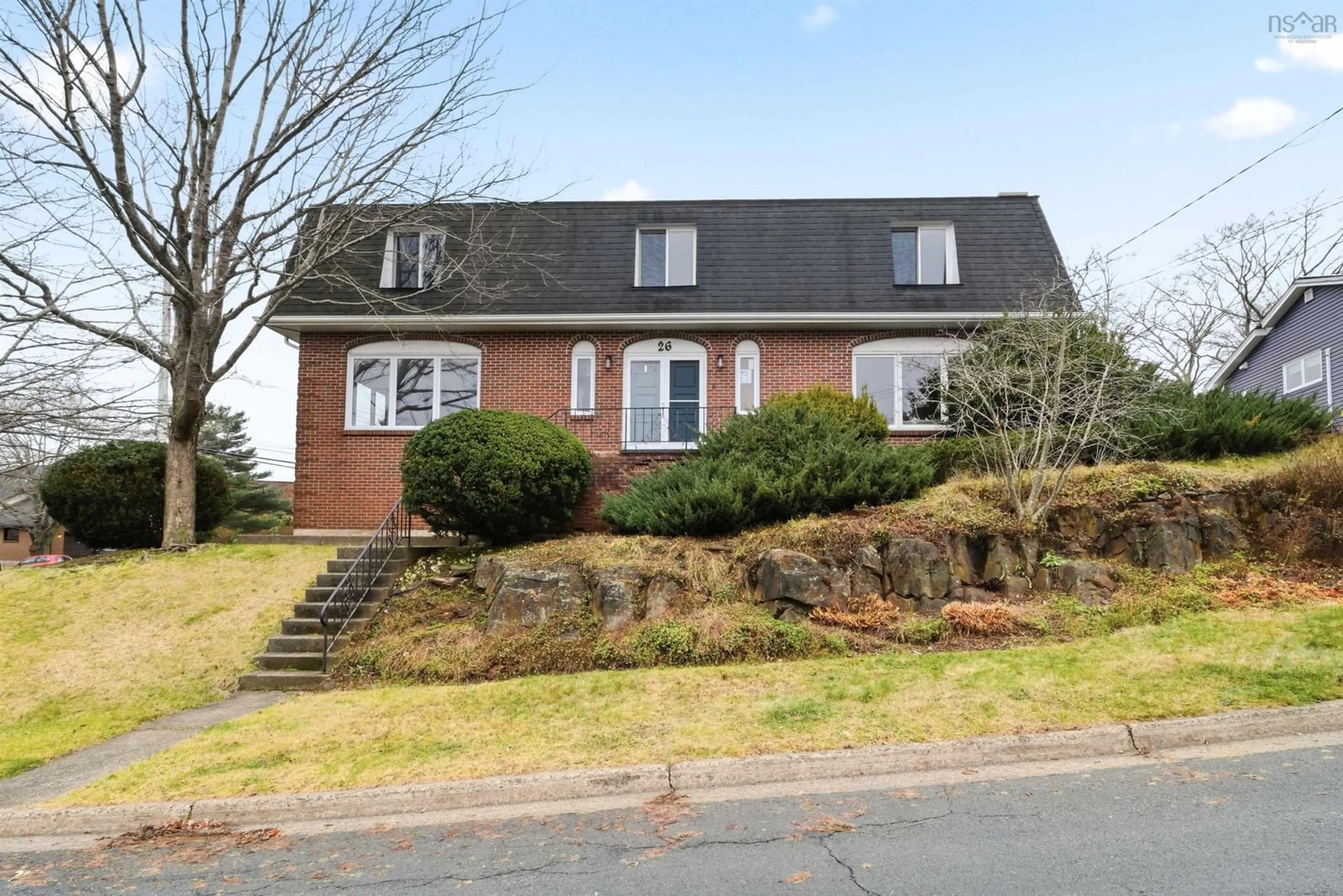 Home with brick exterior material, street for 26 Downs Ave, Halifax Nova Scotia B3N 2Z2