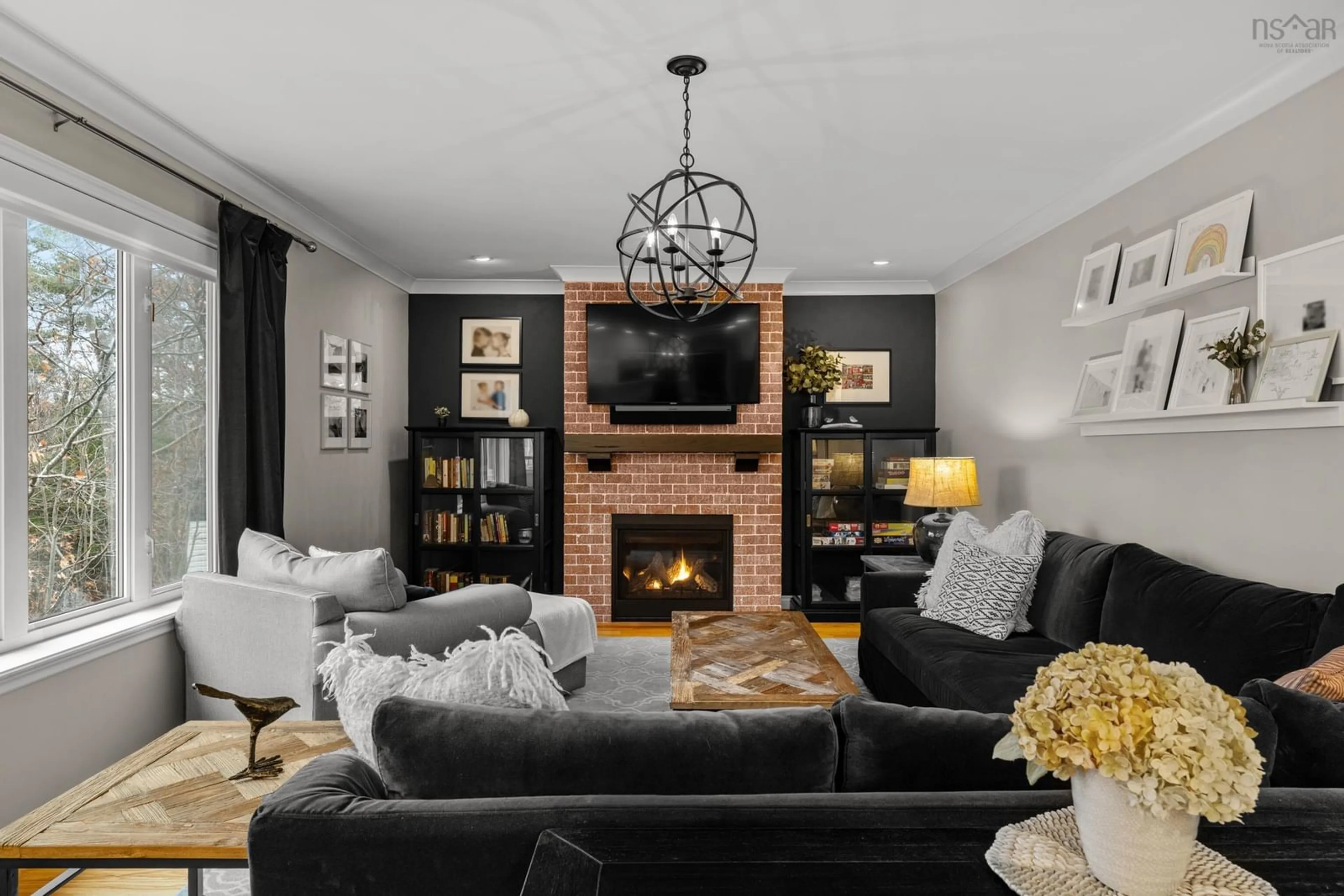 Living room with furniture, unknown for 20 Quinn Crt, Bedford Nova Scotia B4A 4B3