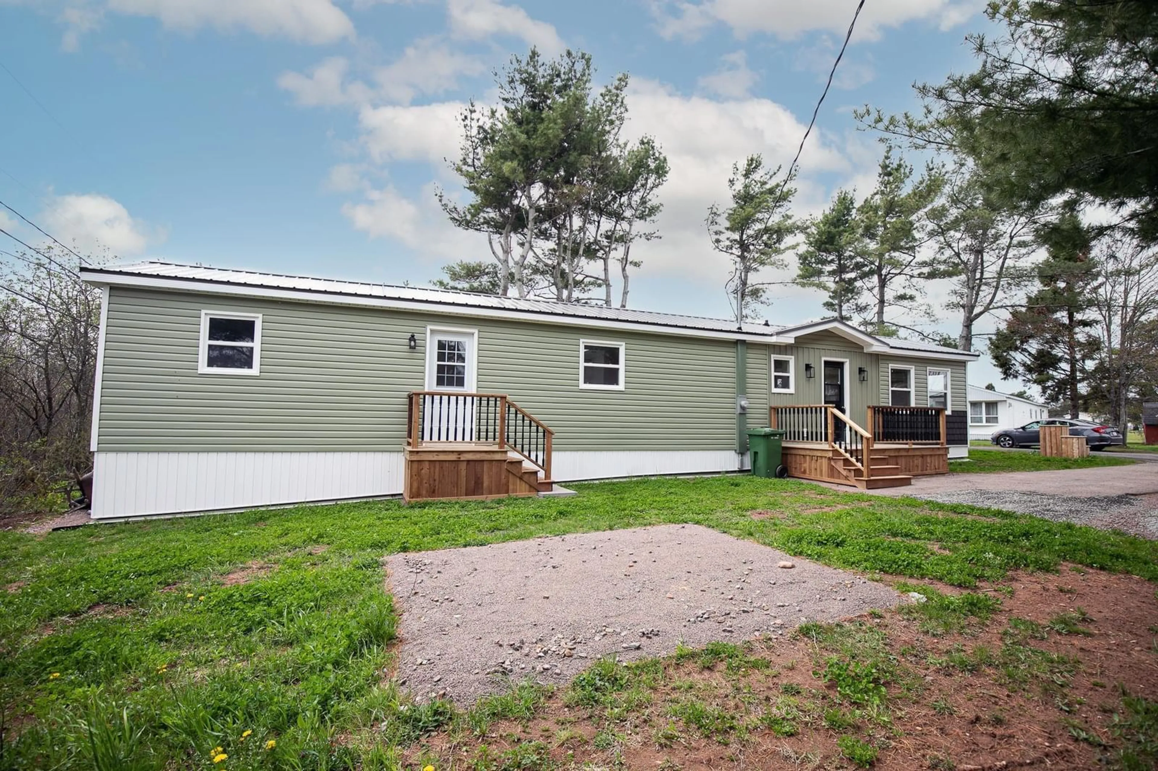 Home with vinyl exterior material, street for 43 Lorne Cres, Amherst Nova Scotia B4H 4A7