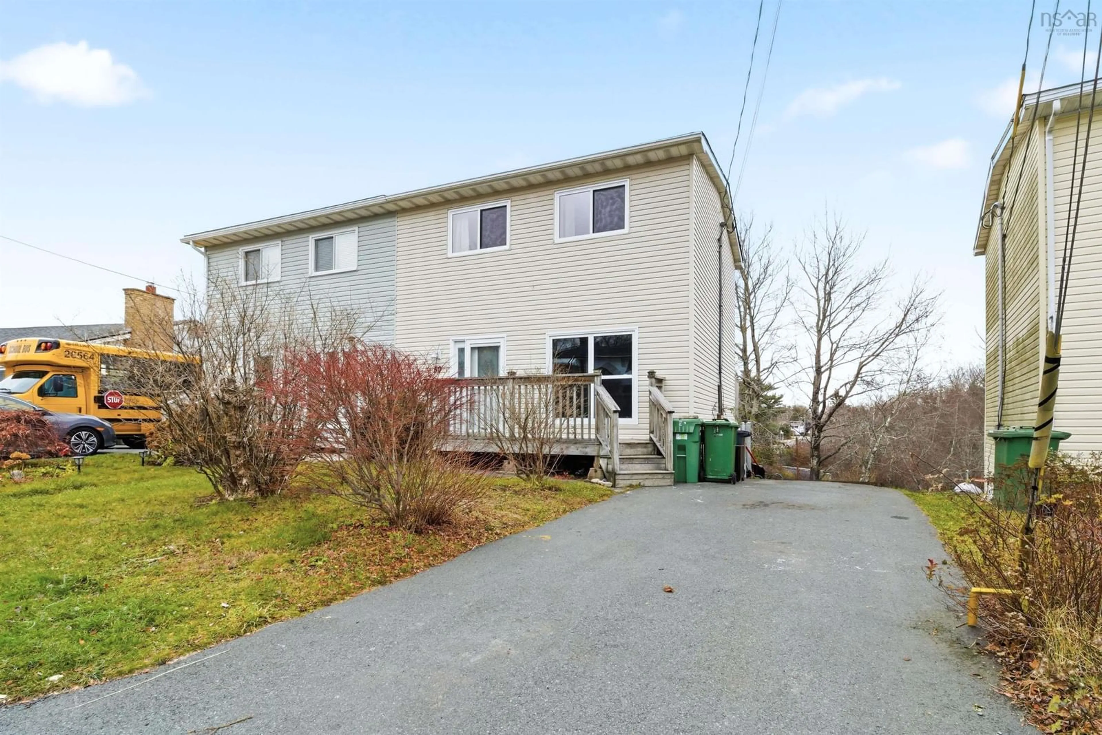 A pic from outside/outdoor area/front of a property/back of a property/a pic from drone, street for 50 Amaranth Cres, Dartmouth Nova Scotia B2W 4B9