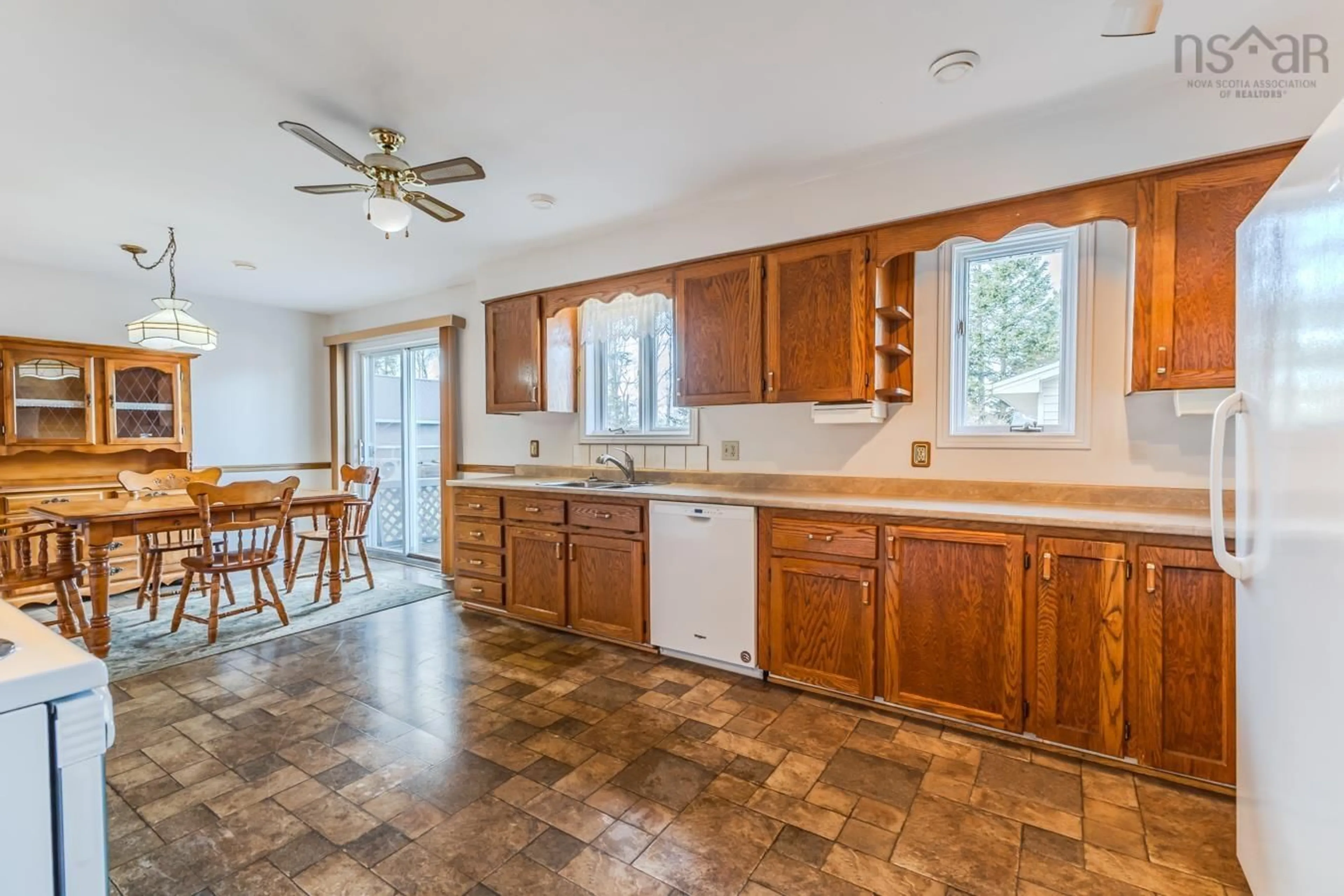 Standard kitchen, ceramic/tile floor for 123 Forest Hill Dr, Valley Nova Scotia B2N 6K1