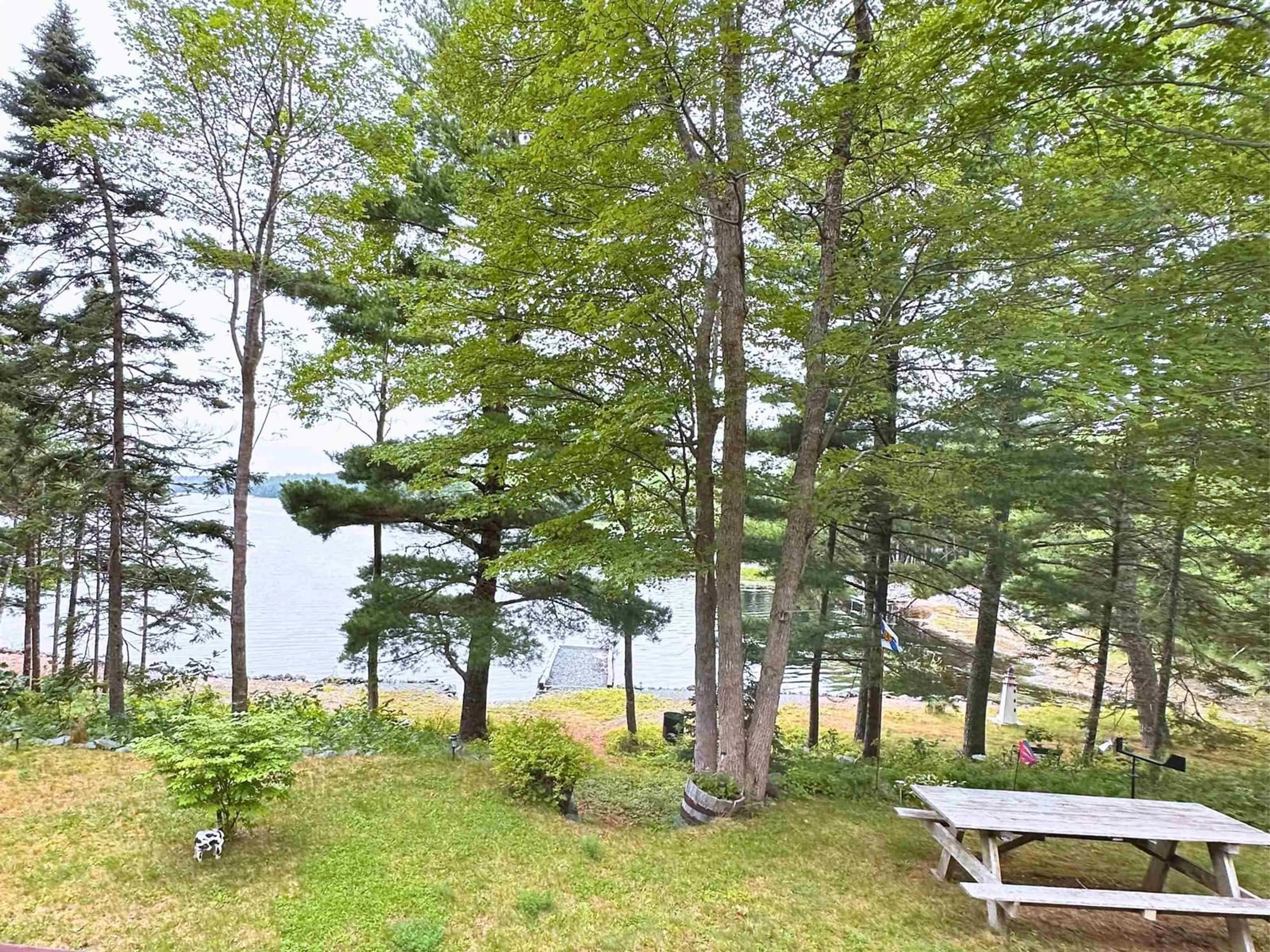 Patio, water/lake/river/ocean view for 256 Dean Lake Rd, Westfield Nova Scotia B0T 1B0