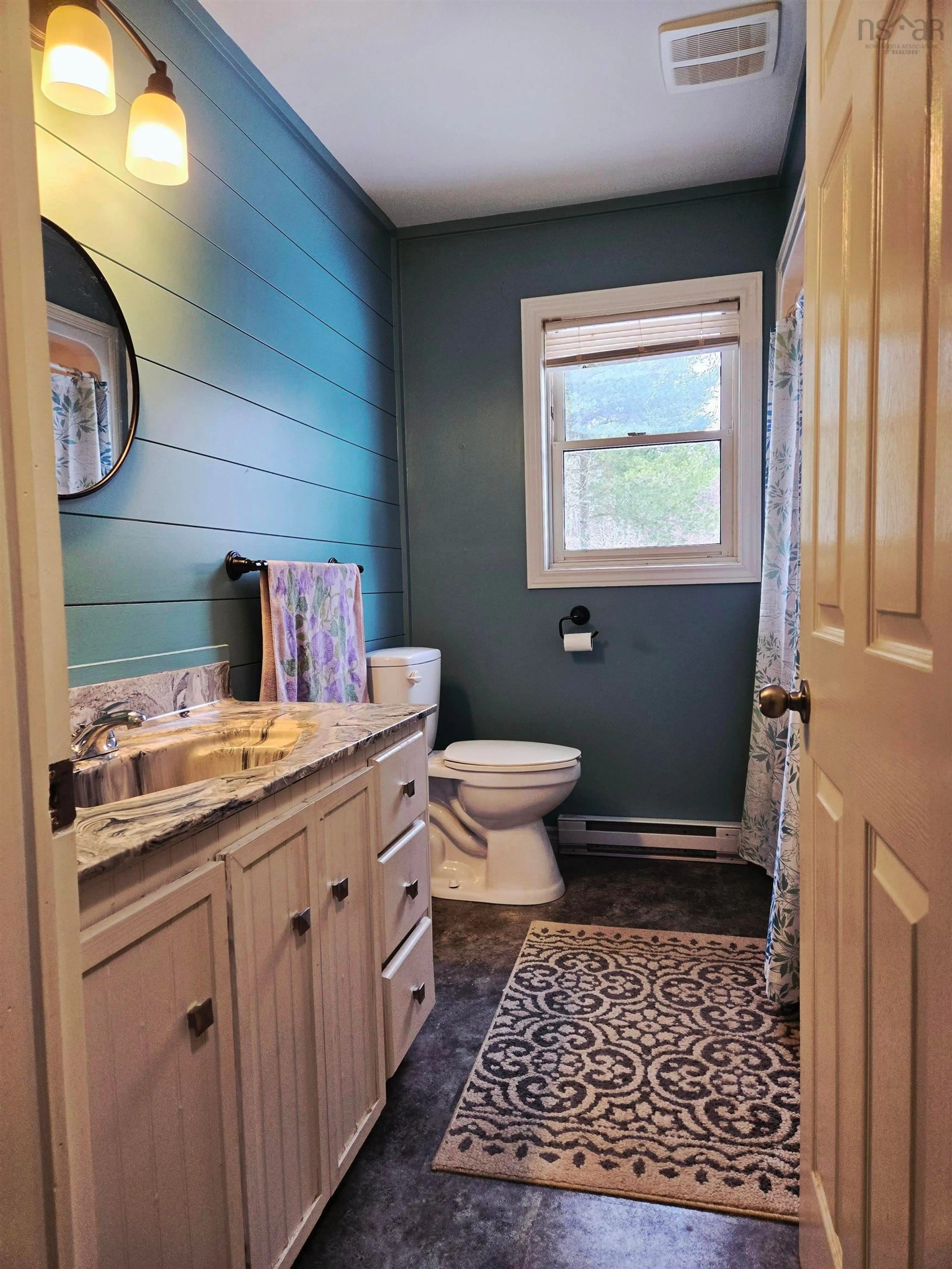 Contemporary bathroom, ceramic/tile floor for 27 Sugar Bowl Rd #2, Lochaber Nova Scotia B2G 2L3