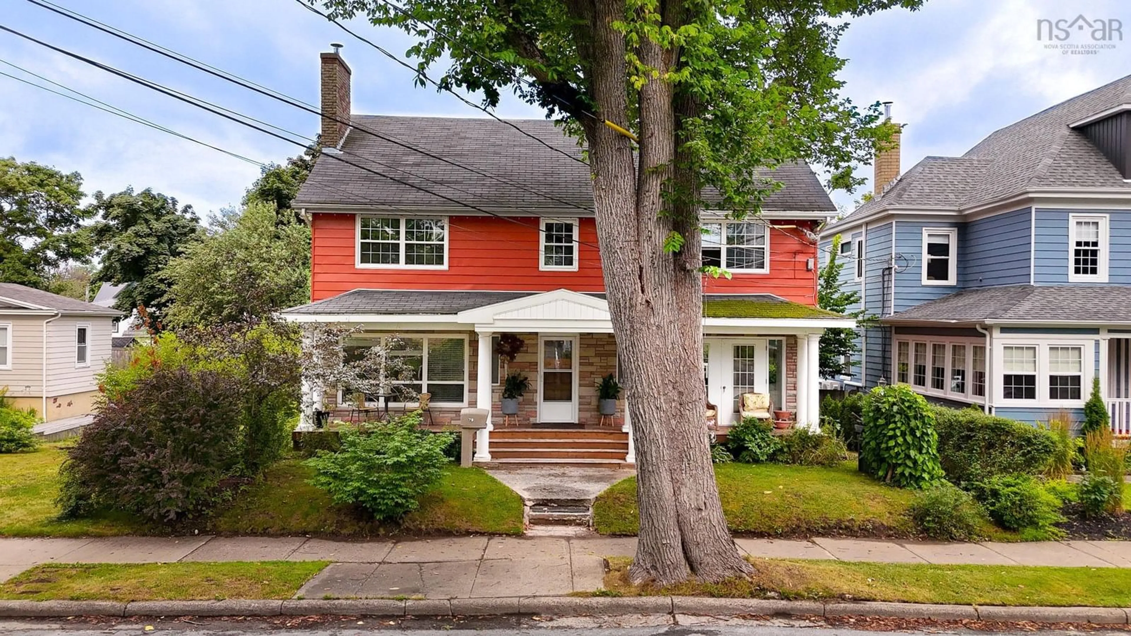 Home with brick exterior material, street for 79 Whitney Ave, Sydney Nova Scotia B1P 4Z8