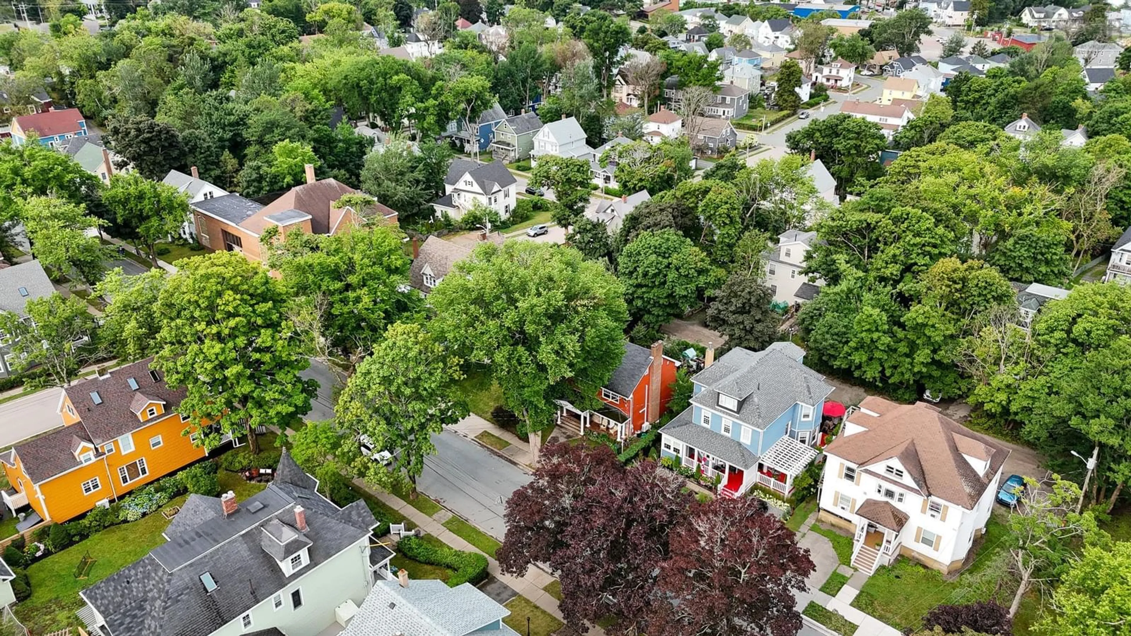 A pic from outside/outdoor area/front of a property/back of a property/a pic from drone, street for 79 Whitney Ave, Sydney Nova Scotia B1P 4Z8