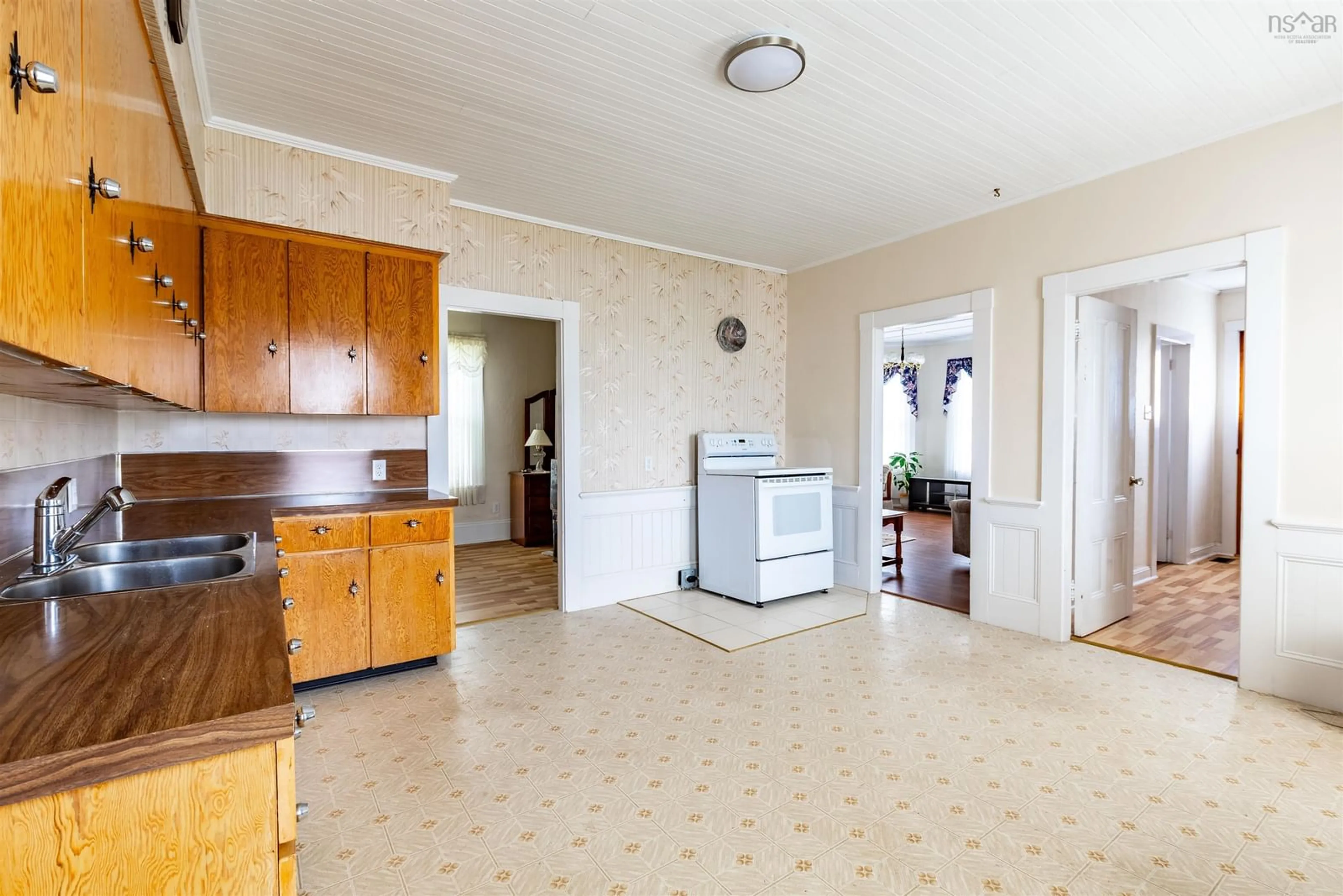 Standard kitchen, ceramic/tile floor for 2917 Highway 308 Hwy, Amiraults Hill Nova Scotia B0W 3M0