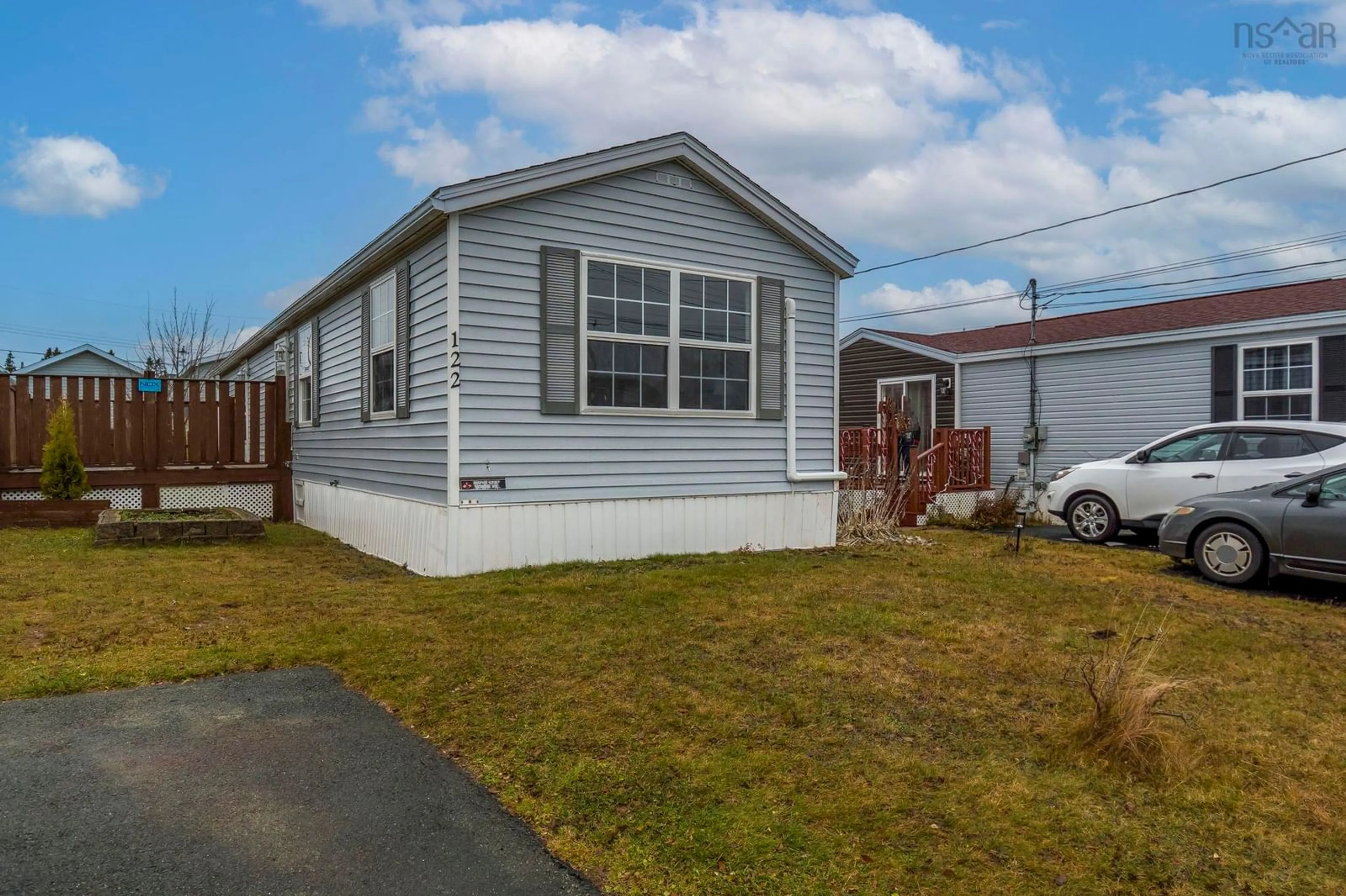 Home with vinyl exterior material, street for 122 Birchill Dr, Eastern Passage Nova Scotia B3G 1E2
