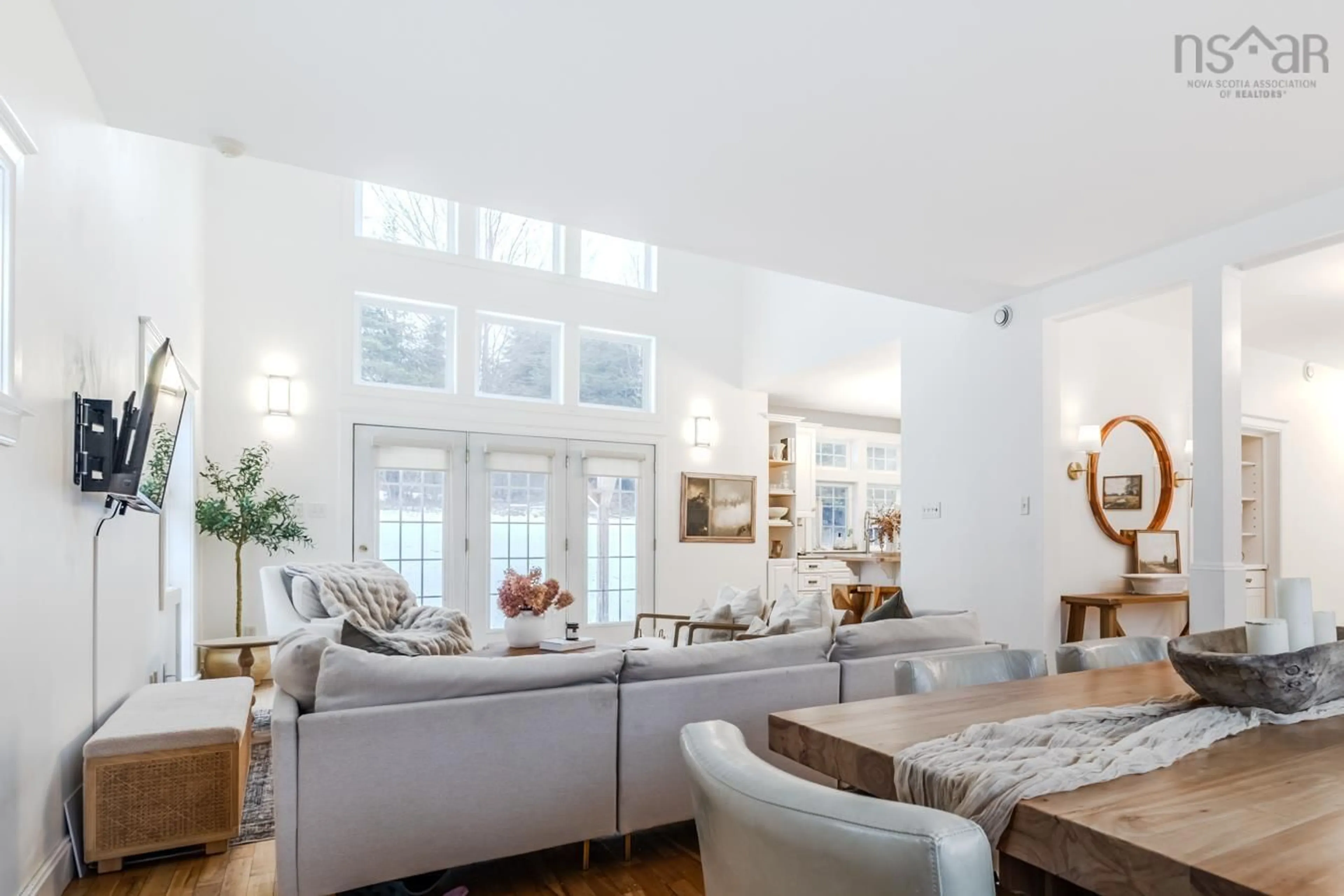Living room with furniture, unknown for 90 Old Court House Branch, Valley Nova Scotia B6L 4N4