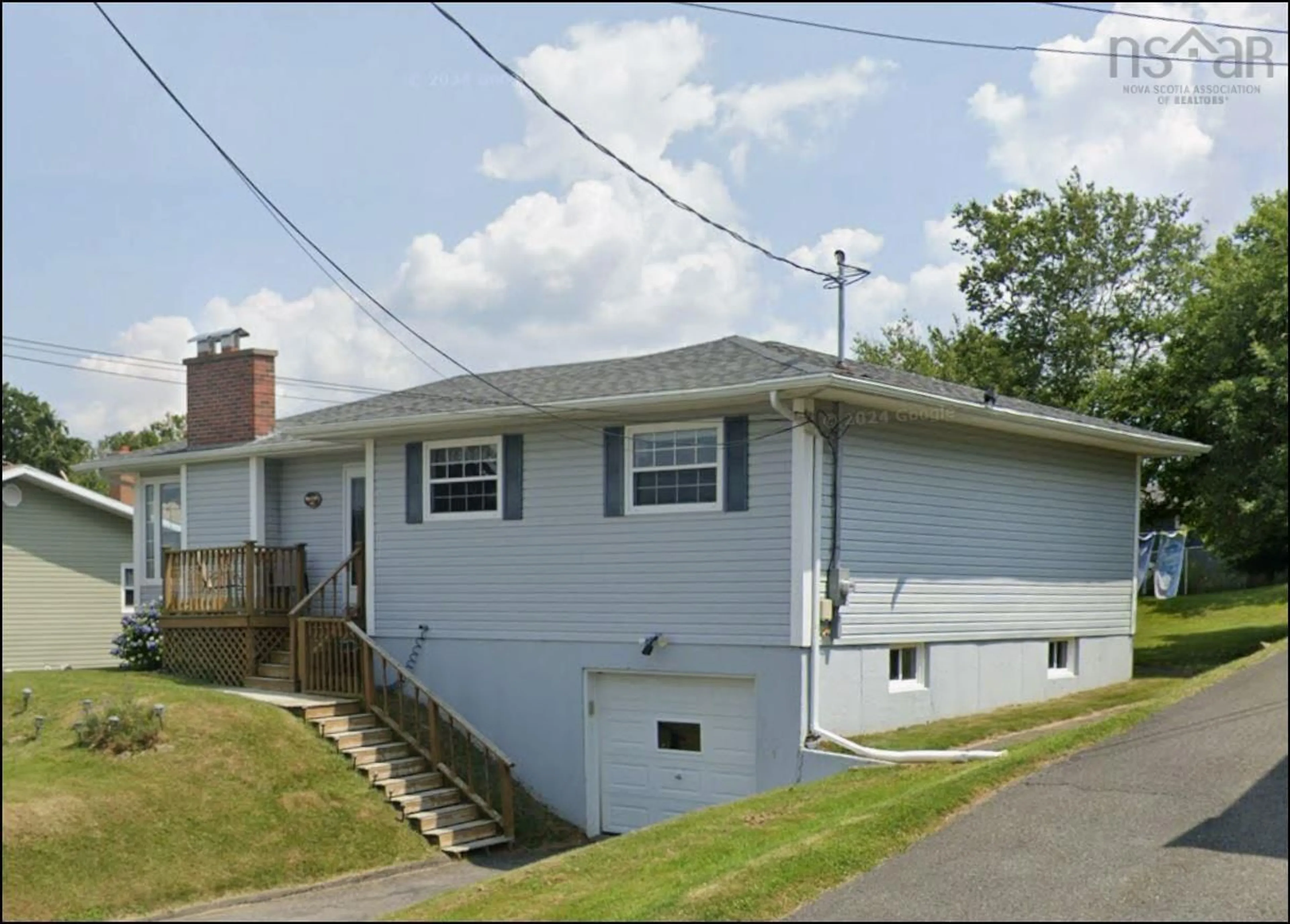 Home with vinyl exterior material, street for 30 Harold St, Sydney Nova Scotia B1P 3L9