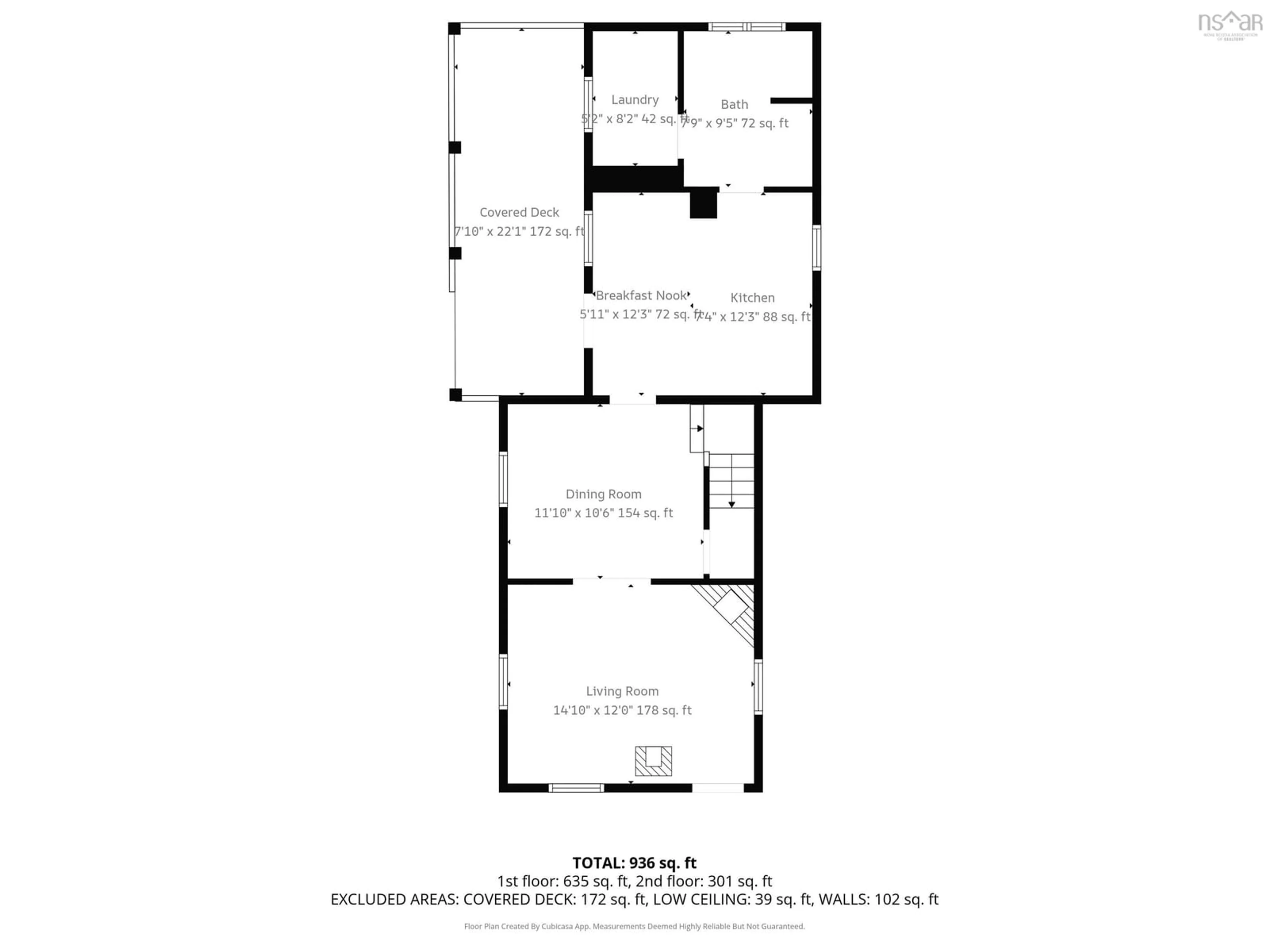 Floor plan for 361 Ellershouse Rd, Ellershouse Nova Scotia B0N 1L0