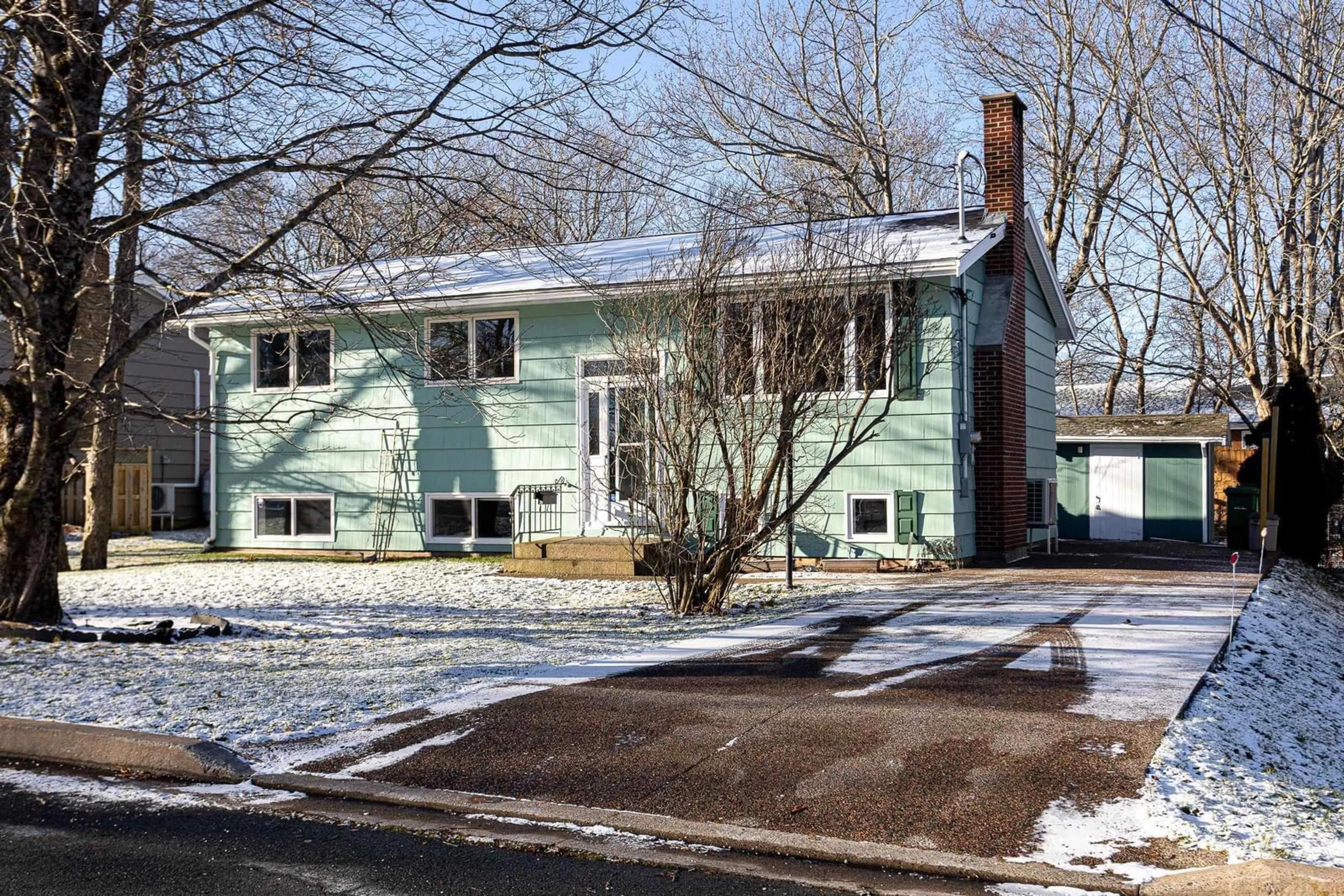 Home with vinyl exterior material, street for 10 Nightingale Dr, Halifax Nova Scotia B3M 1V3