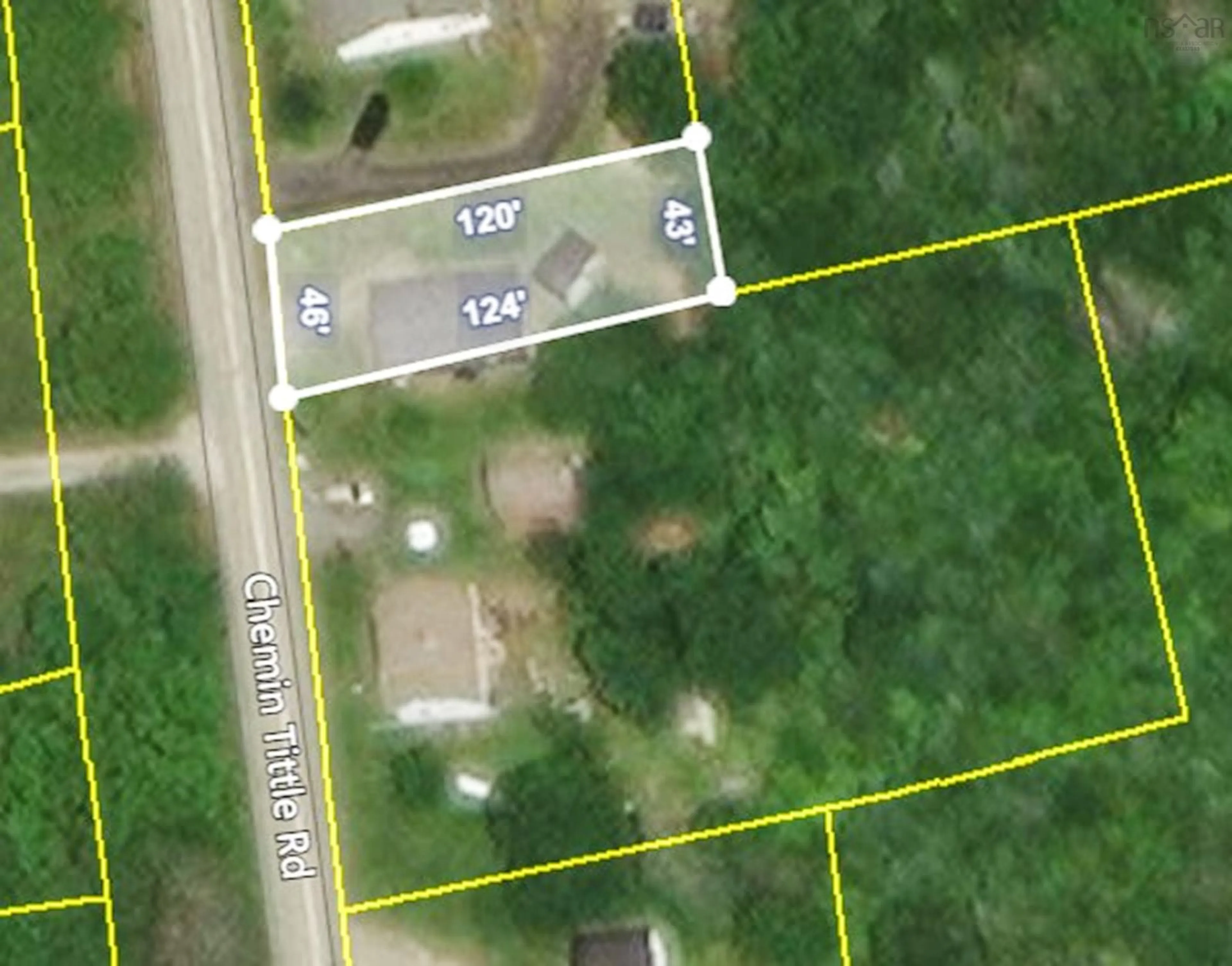 A pic from outside/outdoor area/front of a property/back of a property/a pic from drone, building for 95 Chemin Tittle Rd, Surettes Island Nova Scotia B0W 3M0