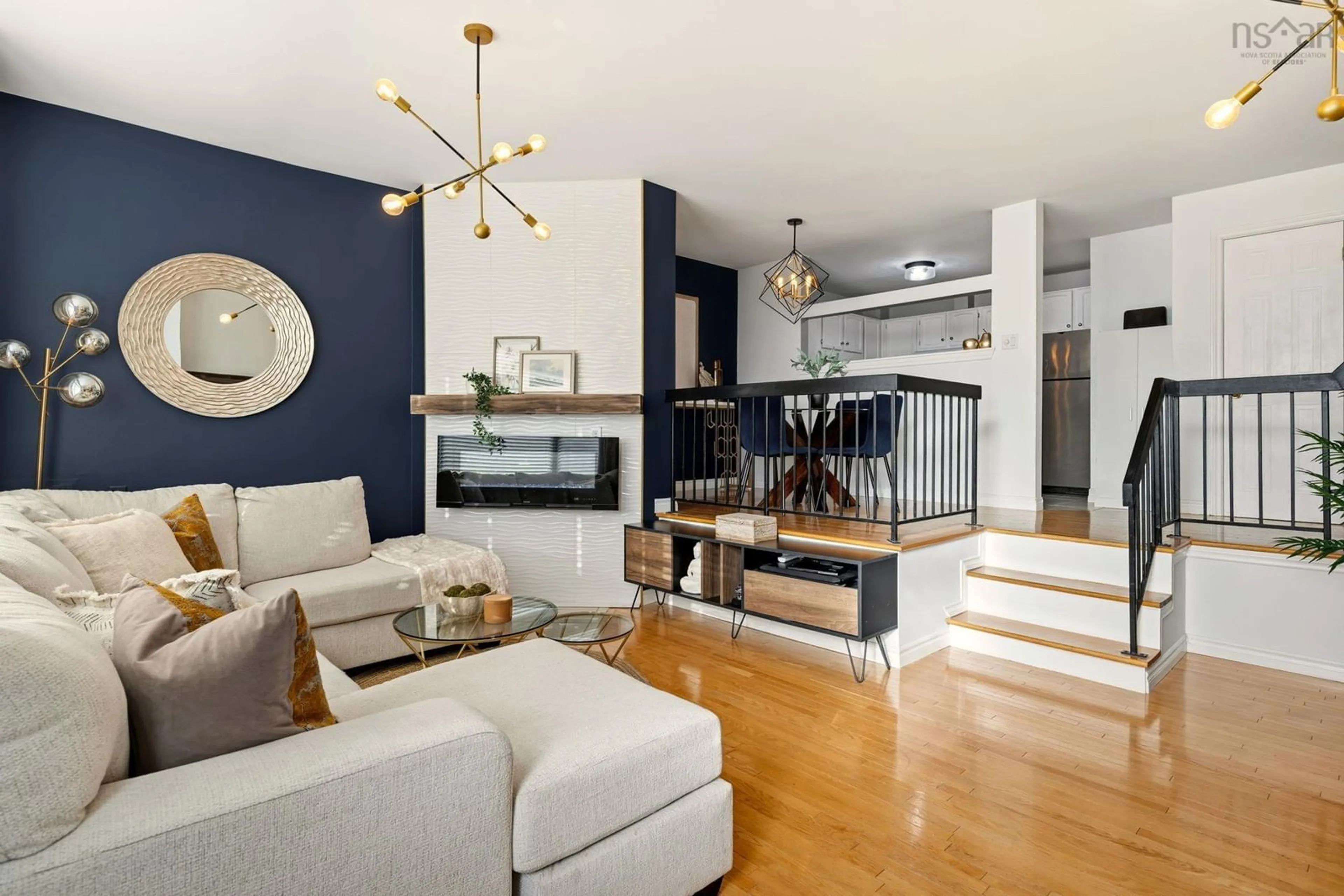 Living room with furniture, unknown for 77 Collins Grove #12, Dartmouth Nova Scotia B2W 4G3