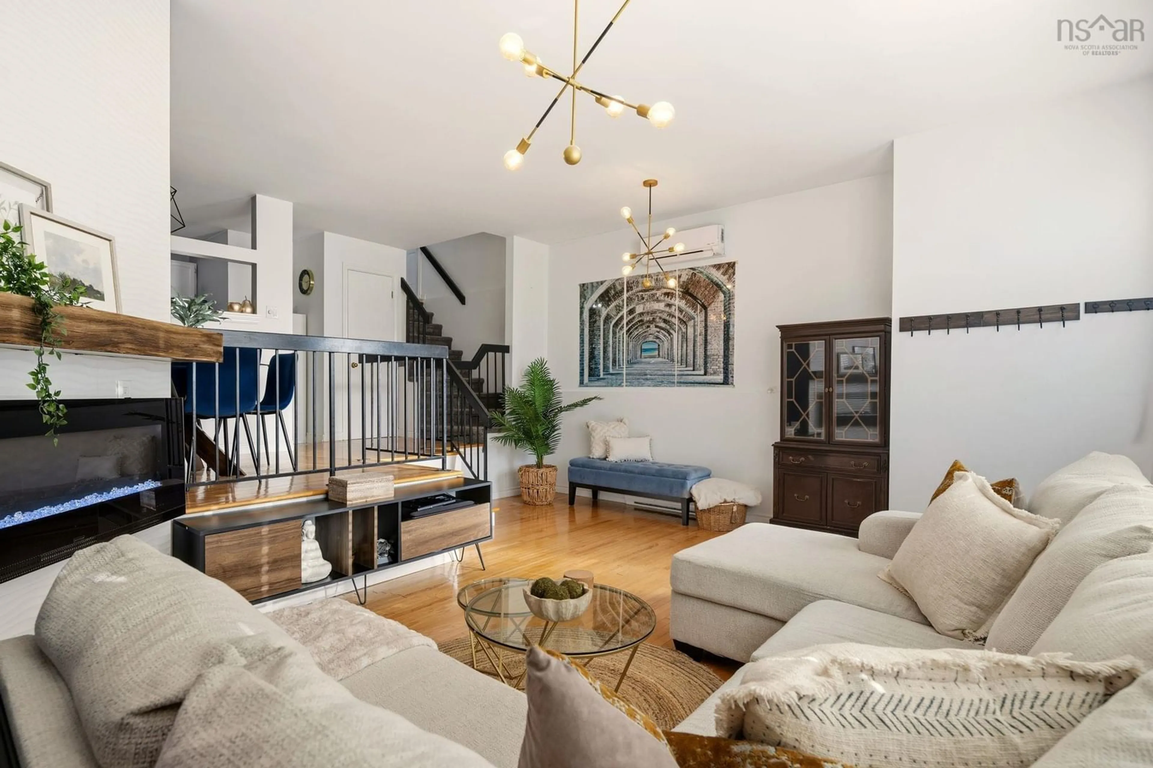 Living room with furniture, unknown for 77 Collins Grove #12, Dartmouth Nova Scotia B2W 4G3