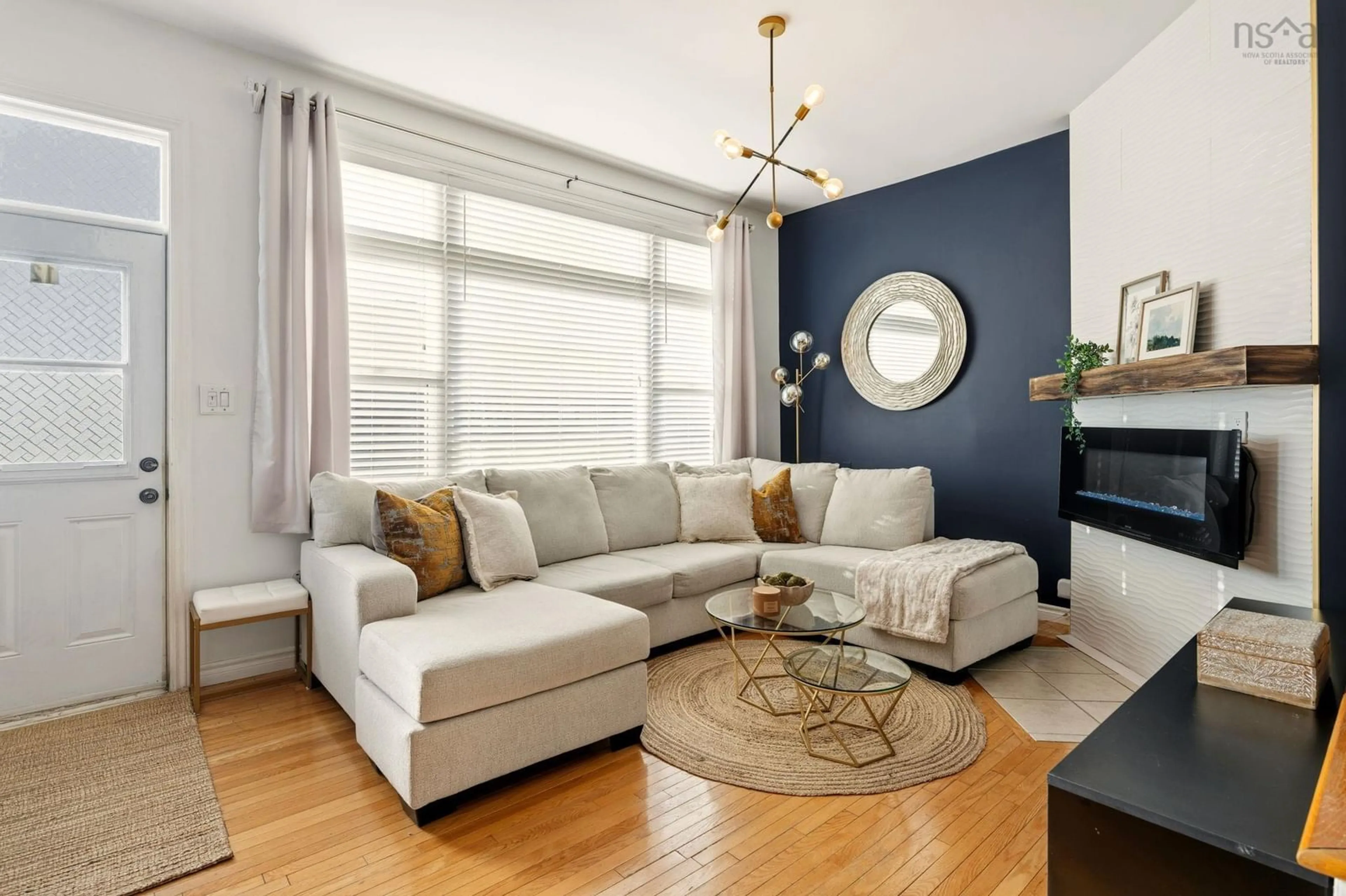 Living room with furniture, unknown for 77 Collins Grove #12, Dartmouth Nova Scotia B2W 4G3