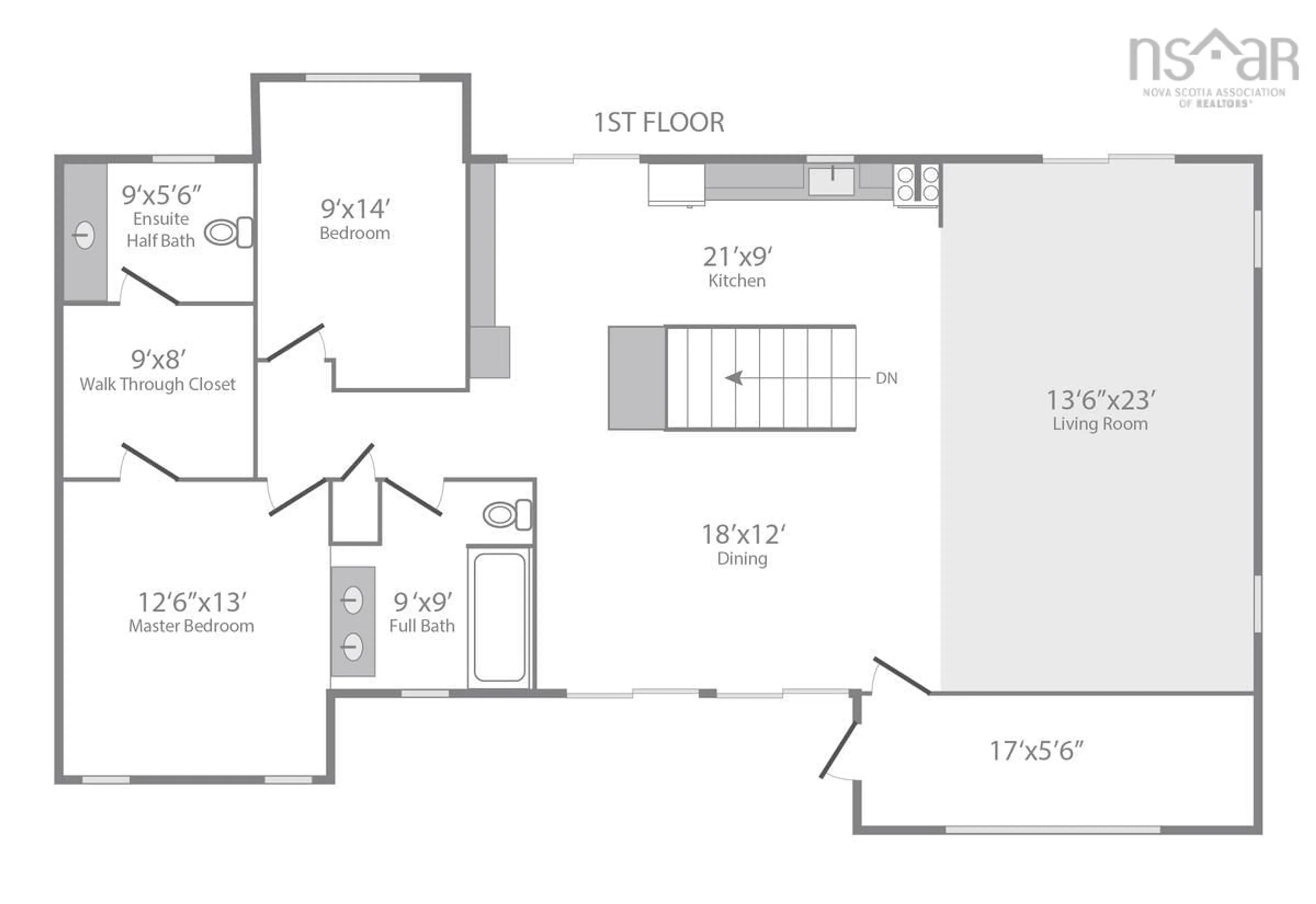 Floor plan for 135 Black Rock Rd, Black Rock Nova Scotia B1X 1C6