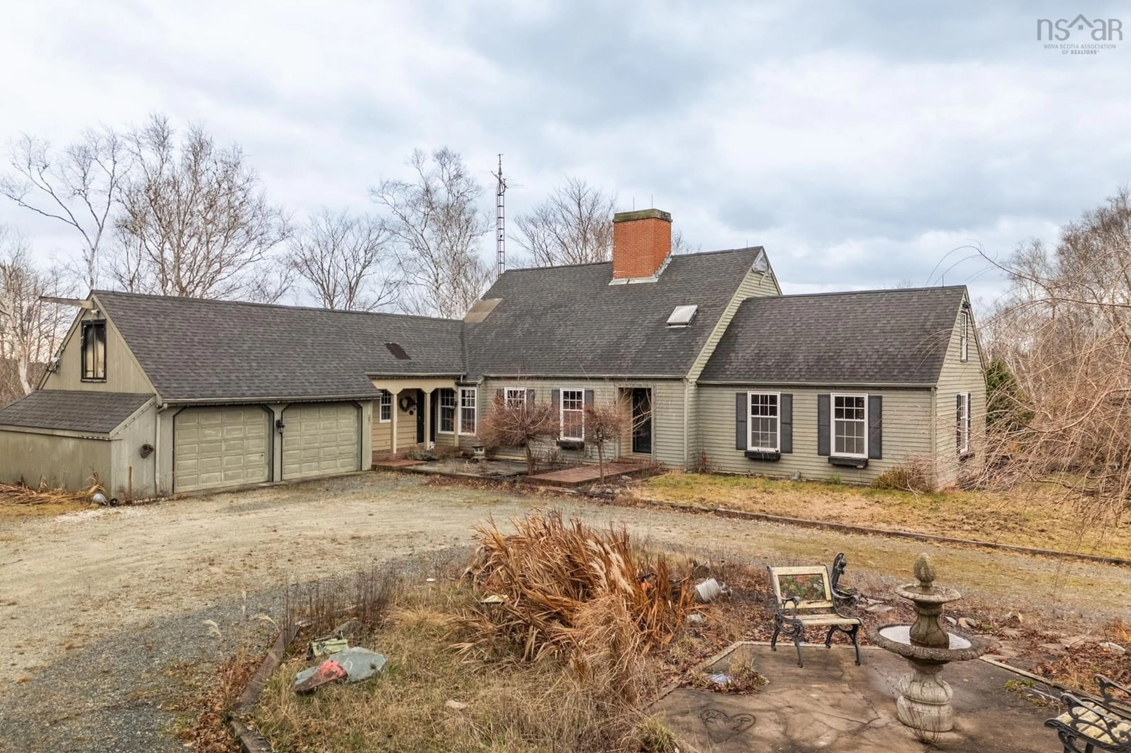 A pic from outside/outdoor area/front of a property/back of a property/a pic from drone, unknown for 3636 Highway 340, Carleton Nova Scotia B5A 5P8