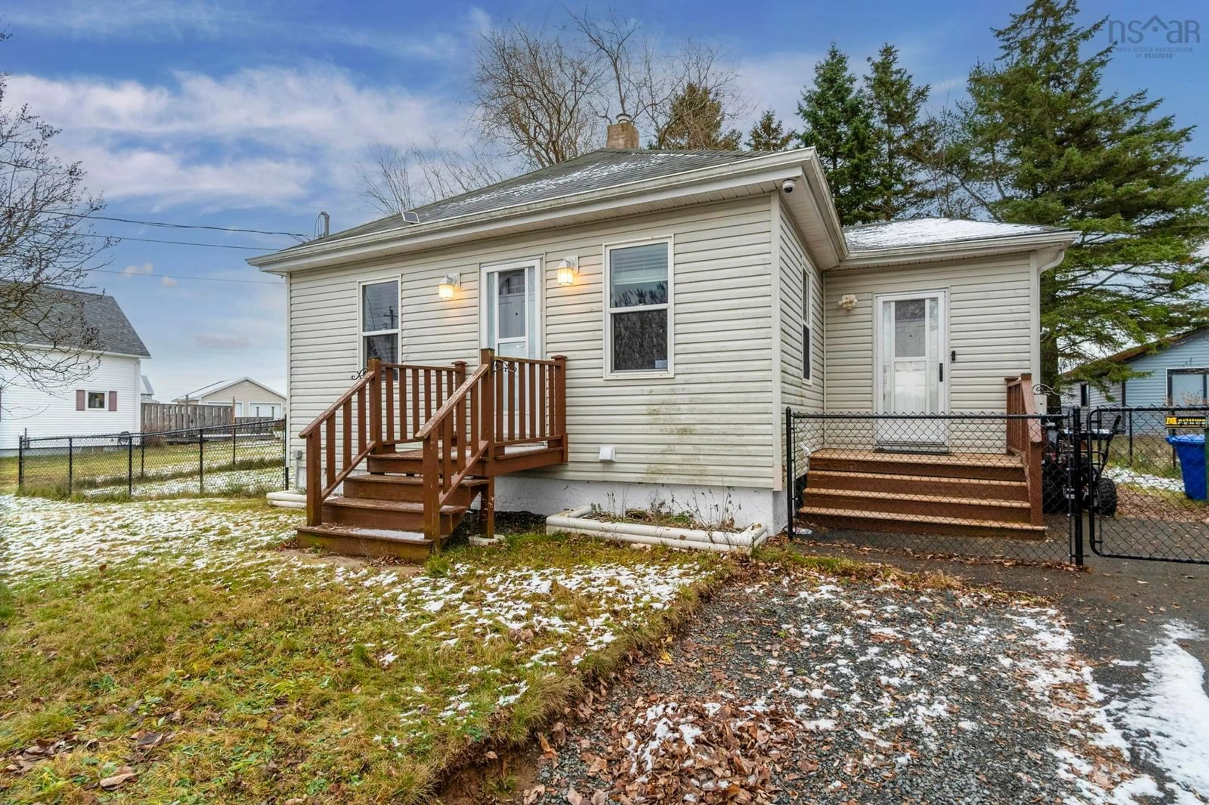 Home with vinyl exterior material, street for 1034 Highway 277, Dutch Settlement Nova Scotia B2S 2J5