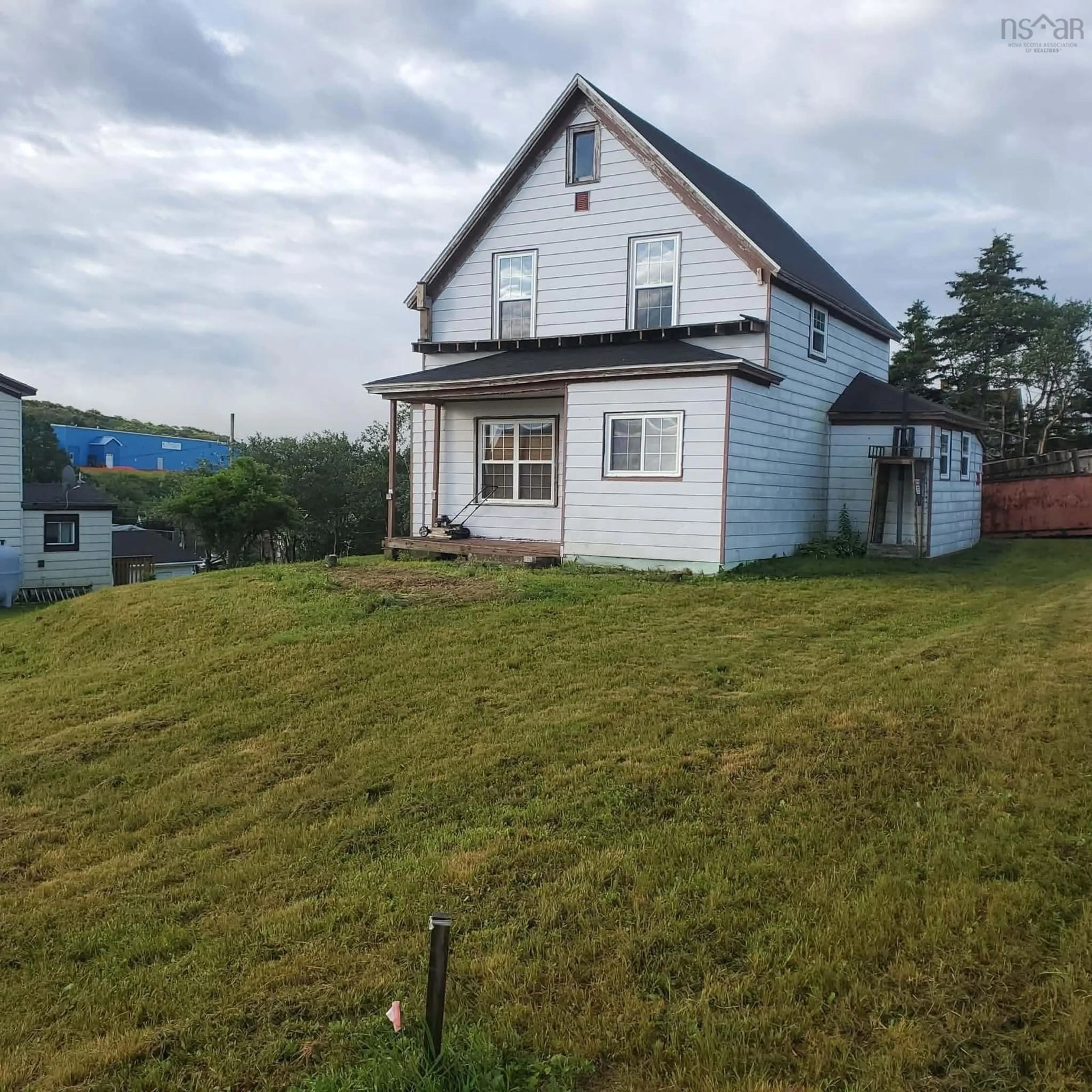 A pic from outside/outdoor area/front of a property/back of a property/a pic from drone, building for 7 Centennial St, Canso Nova Scotia B0H 1H0