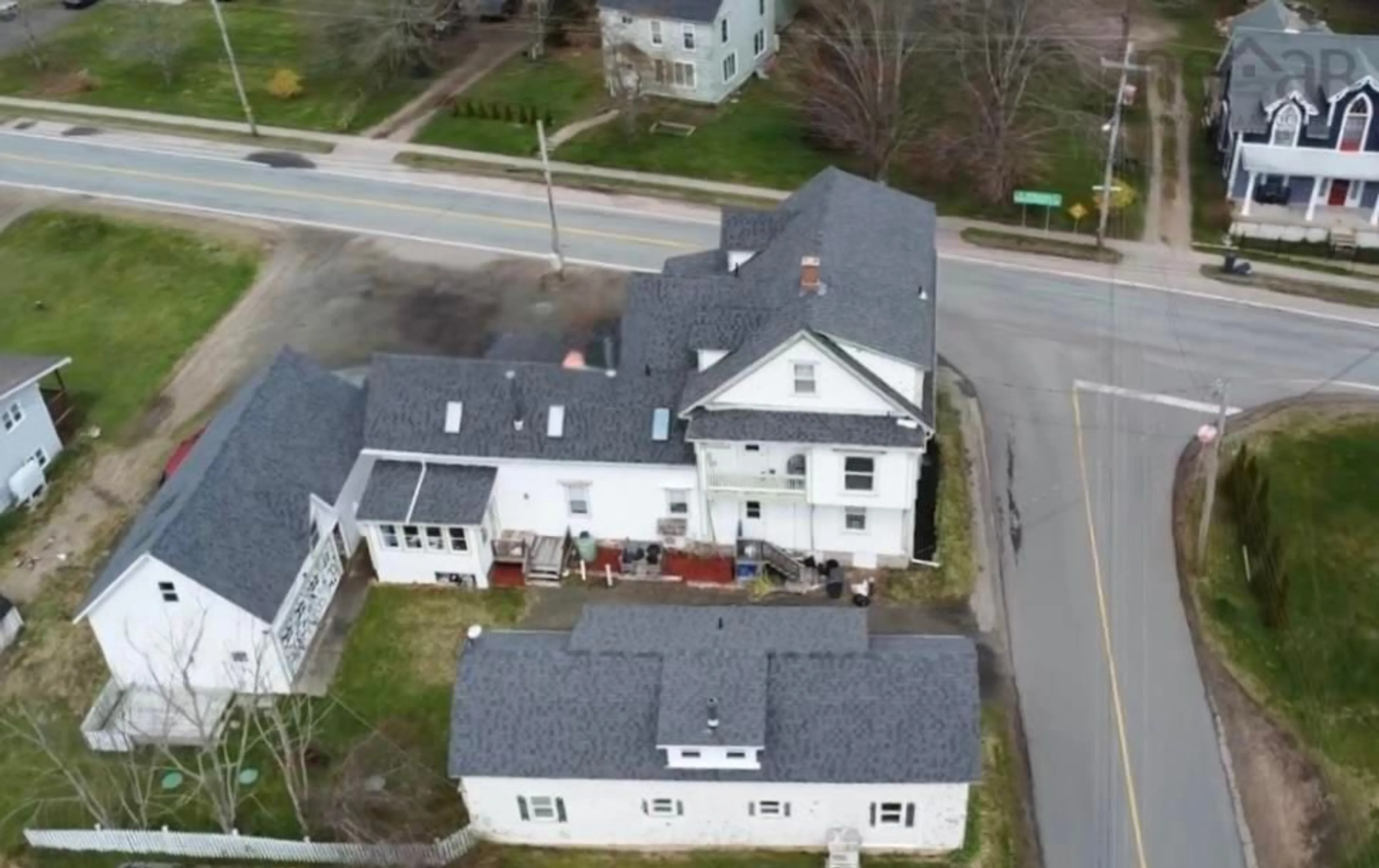 A pic from outside/outdoor area/front of a property/back of a property/a pic from drone, unknown for 10352 Highway 1, Paradise Nova Scotia B0P 1R0