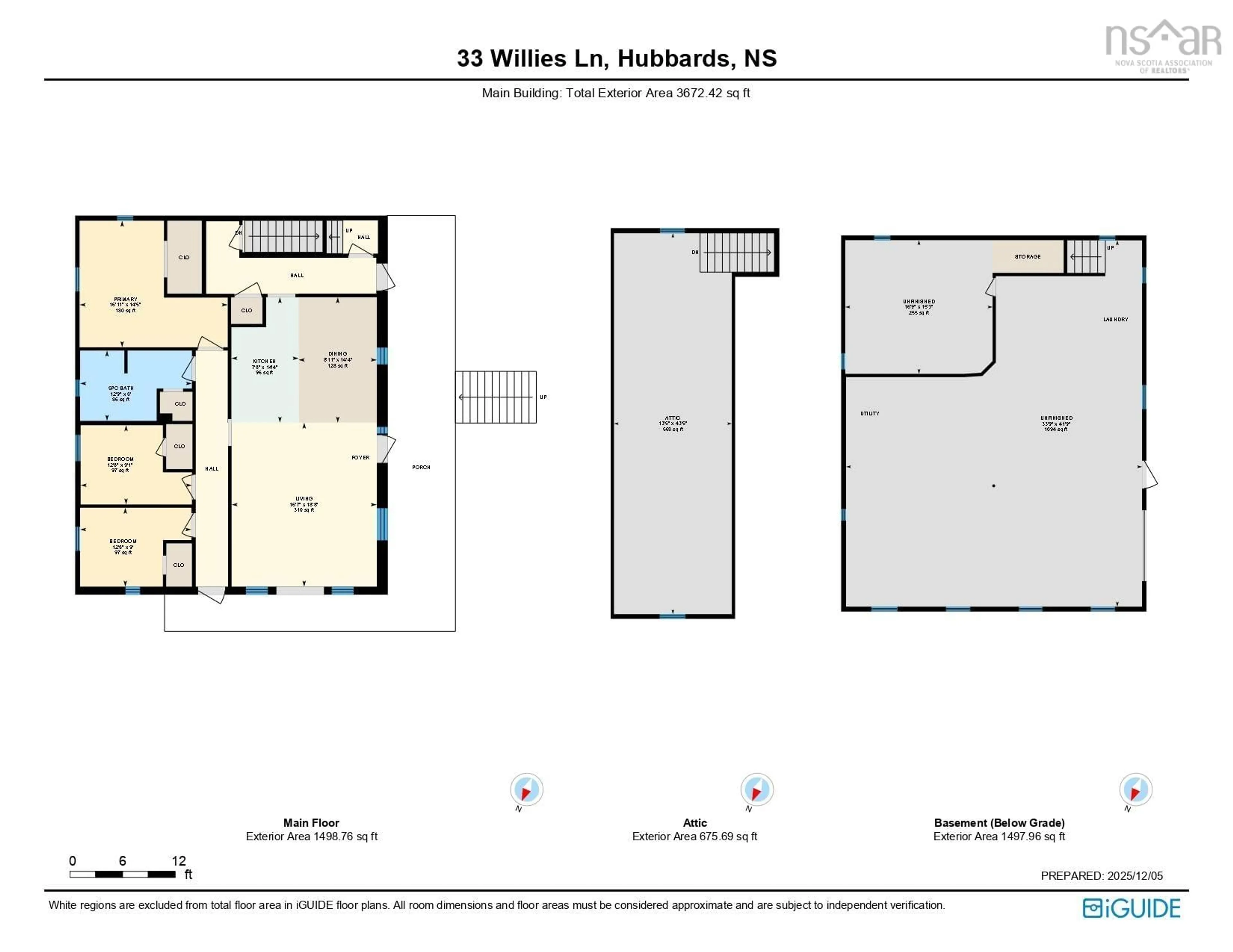 Floor plan for 26 Willies Lane, Fox Point Nova Scotia B0J 1T0