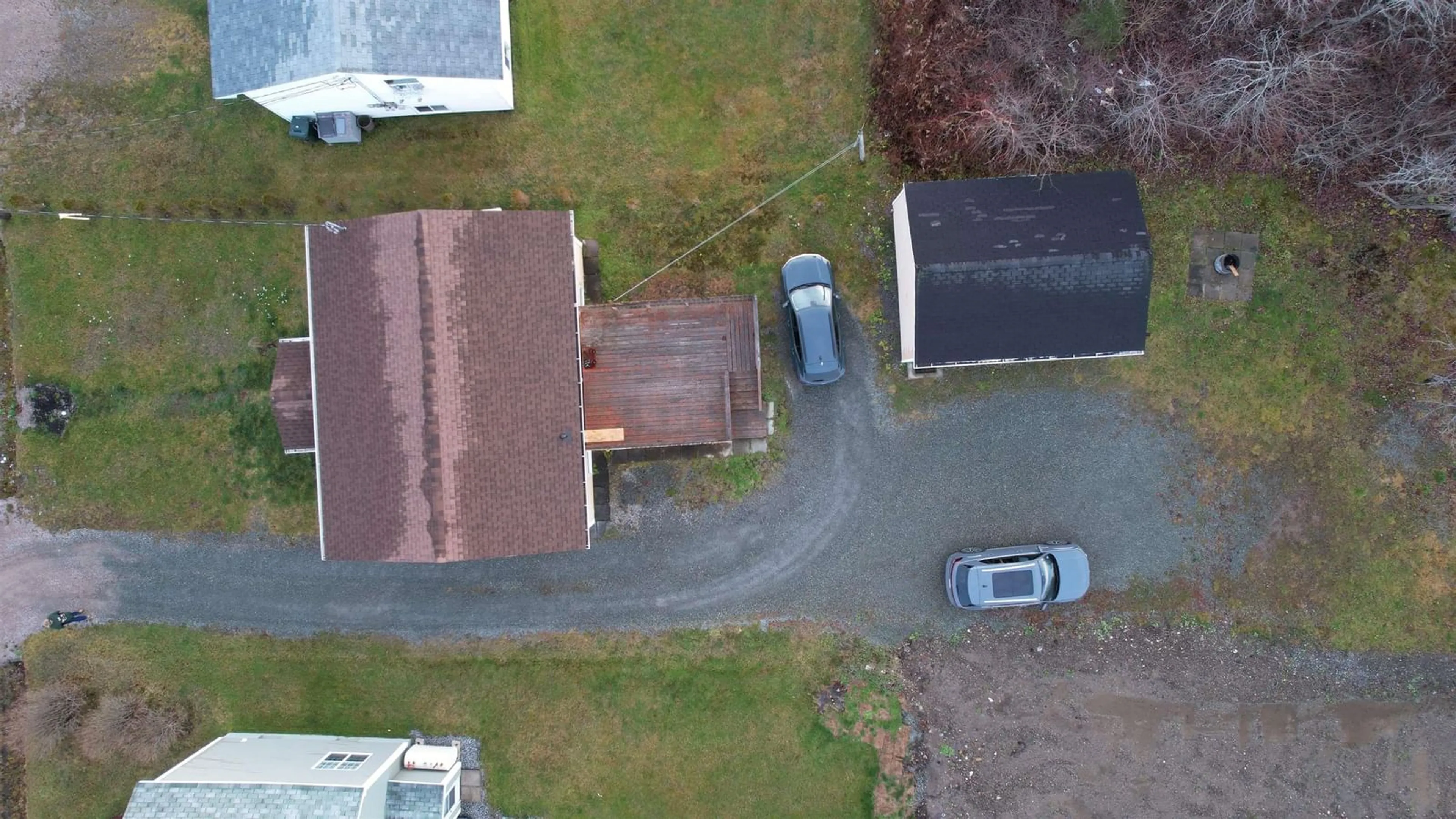 A pic from outside/outdoor area/front of a property/back of a property/a pic from drone, street for 100 Highland St, Glace Bay Nova Scotia B1A 2V1