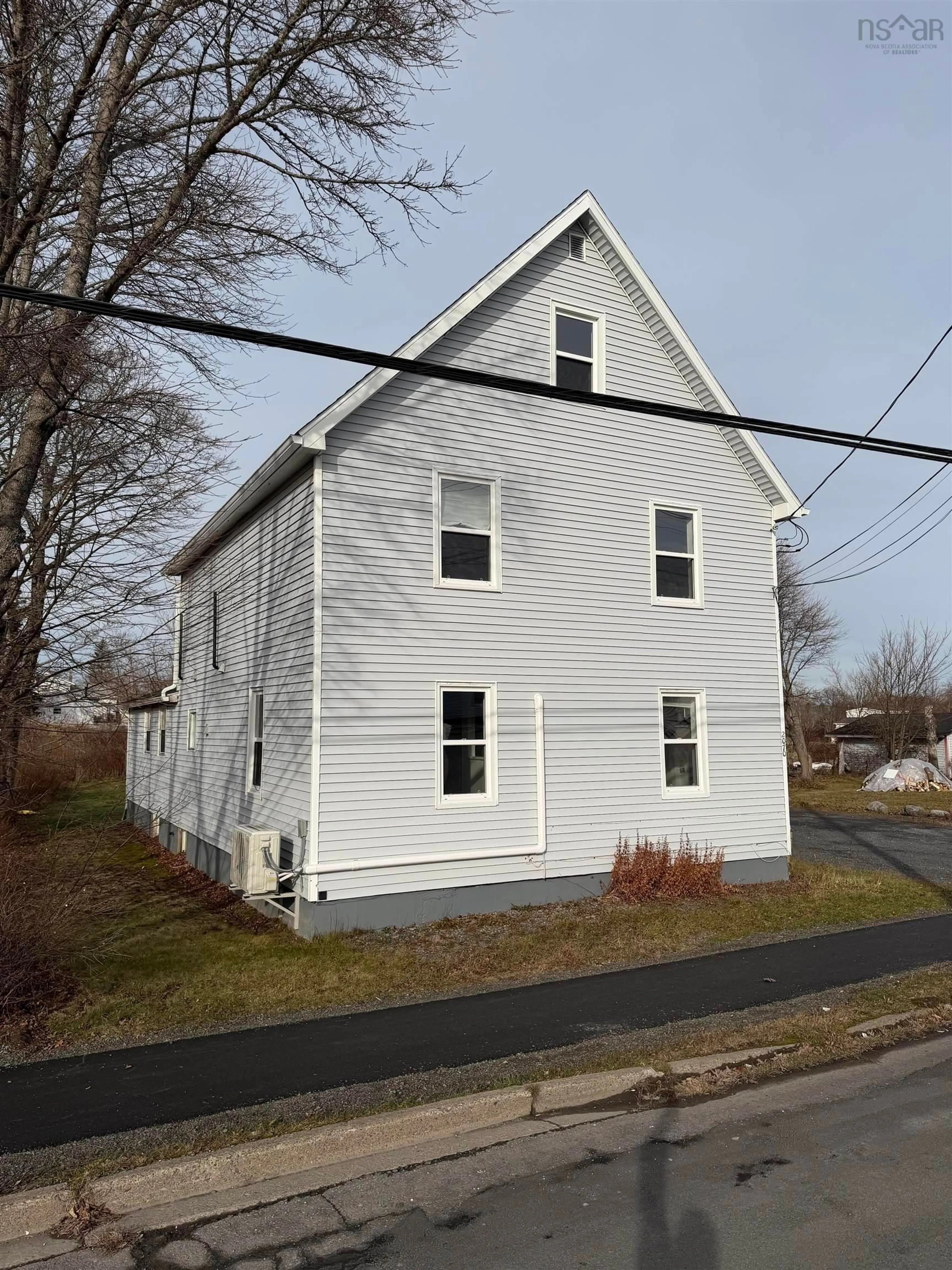 Home with vinyl exterior material, building for 2070 Church St, Westville Nova Scotia B0K 2A0