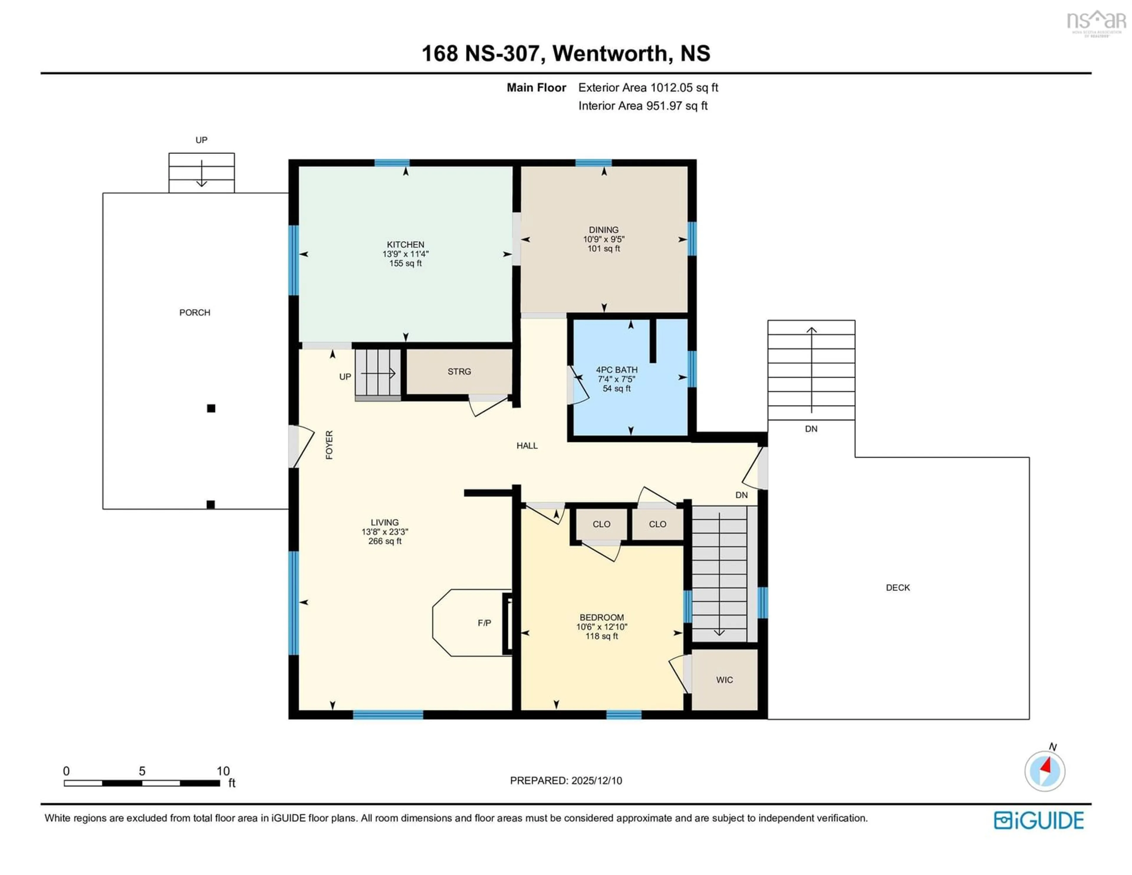 Floor plan for 168 Highway 307, Wentworth Nova Scotia B0M 1Z0