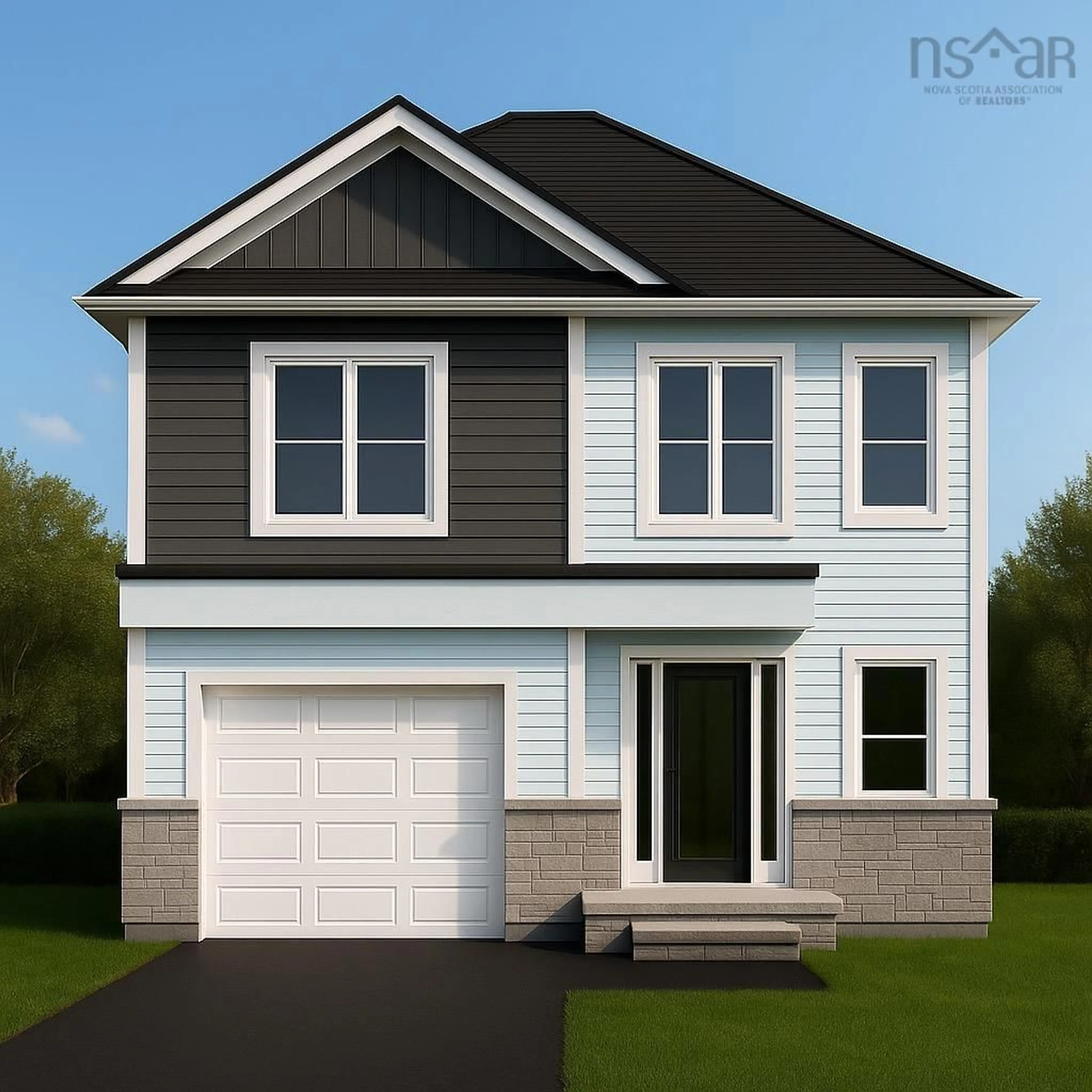 Home with vinyl exterior material, street for 127 Flatrock Cres, Beechville Nova Scotia B3T 0N4
