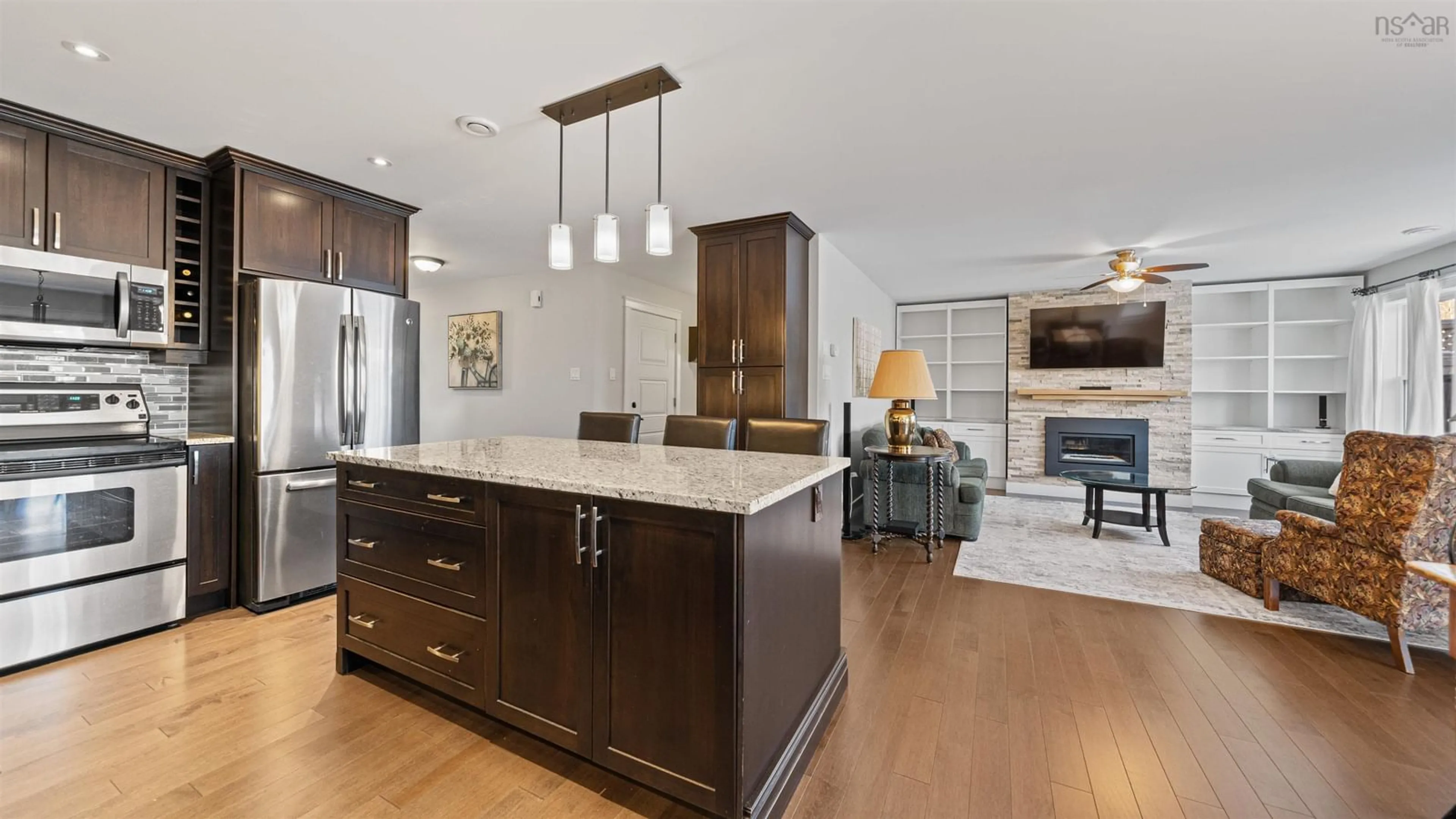 Open concept kitchen, unknown for 27 Aspenhill Crt, Bedford Nova Scotia B4B 0M3