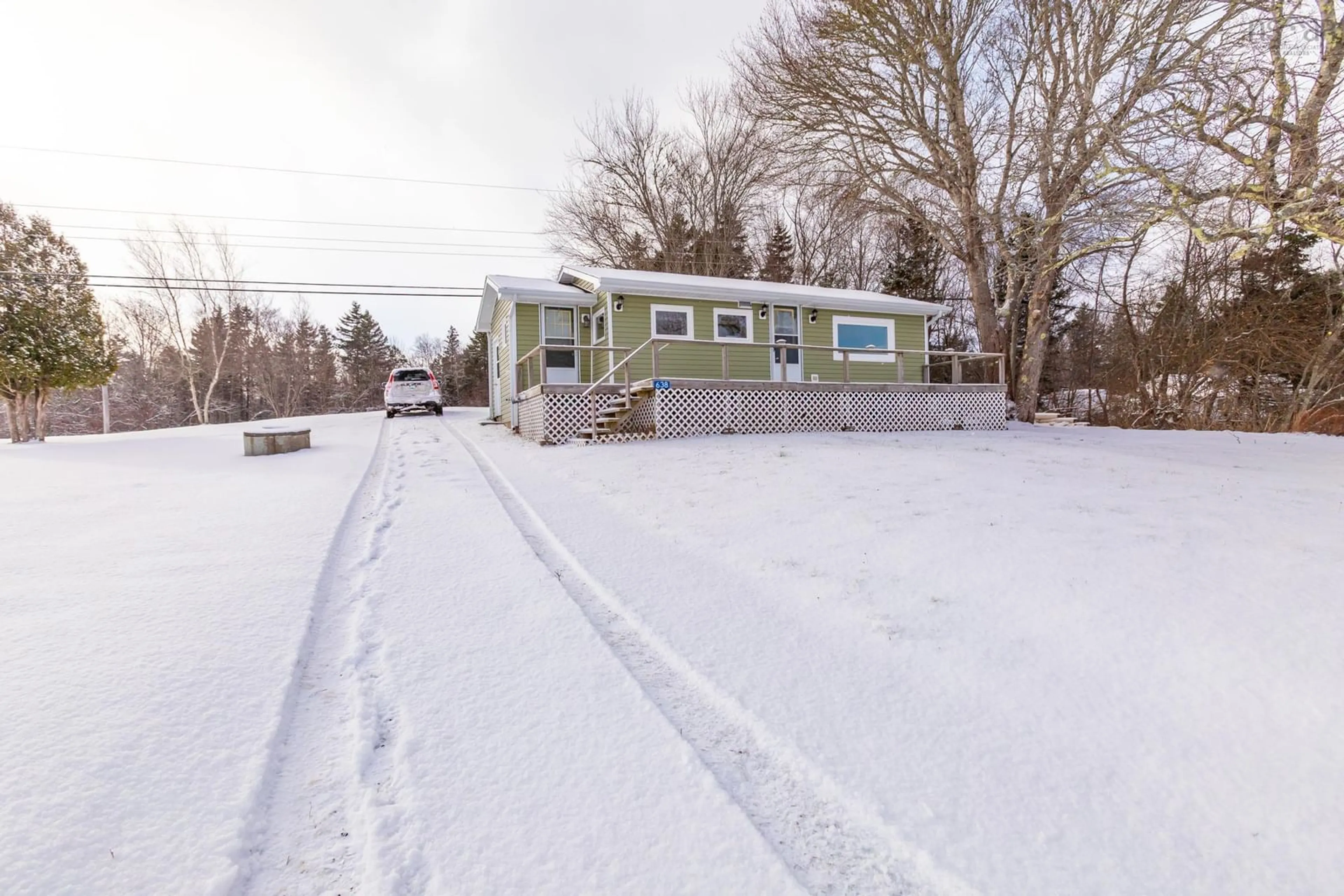 A pic from outside/outdoor area/front of a property/back of a property/a pic from drone, street for 638 French Rd, Plympton Station Nova Scotia B0W 2R0