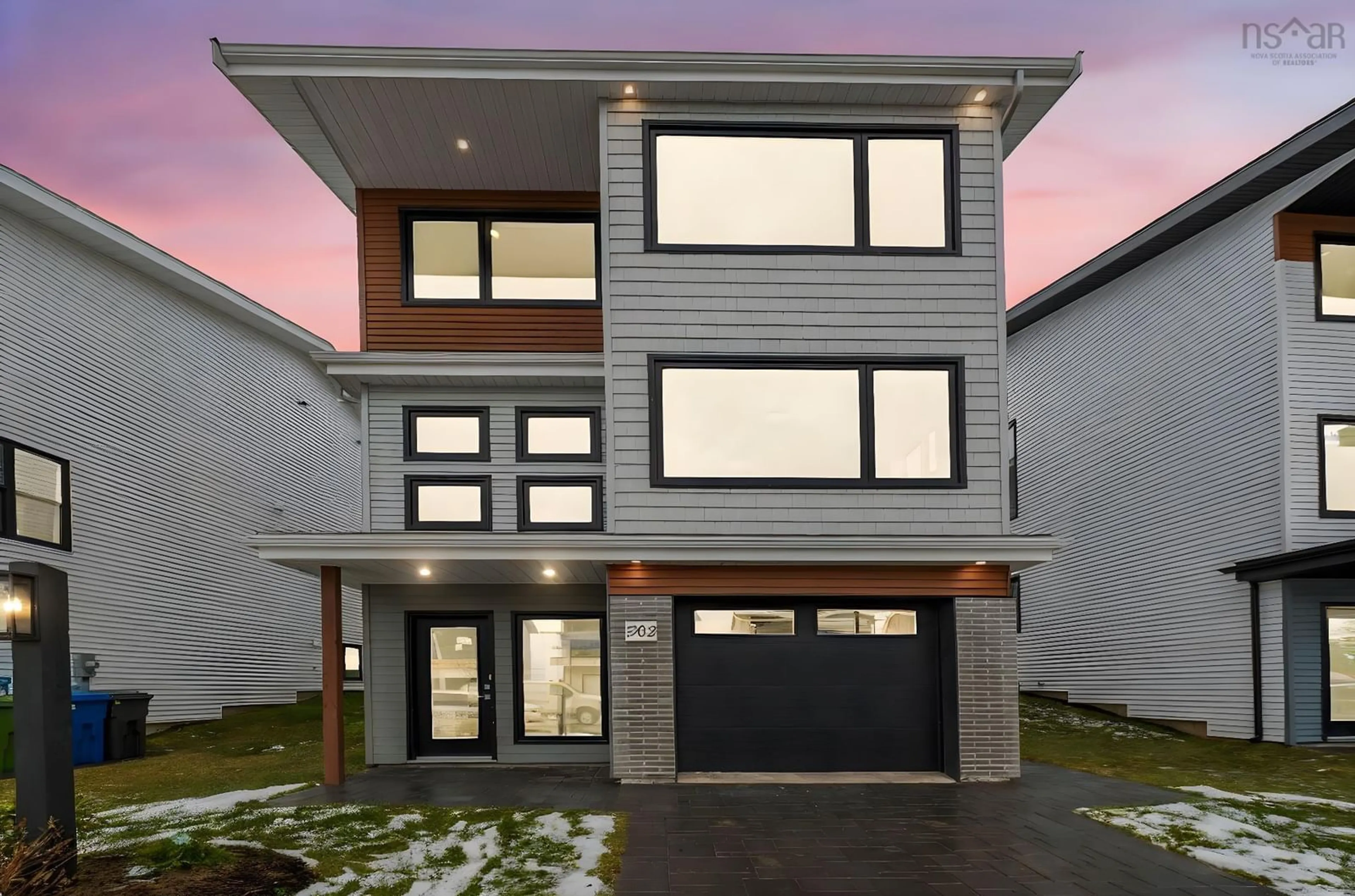 Home with vinyl exterior material, street for 202 Brunello Blvd, Brunello Estates Nova Scotia B3T 0J4