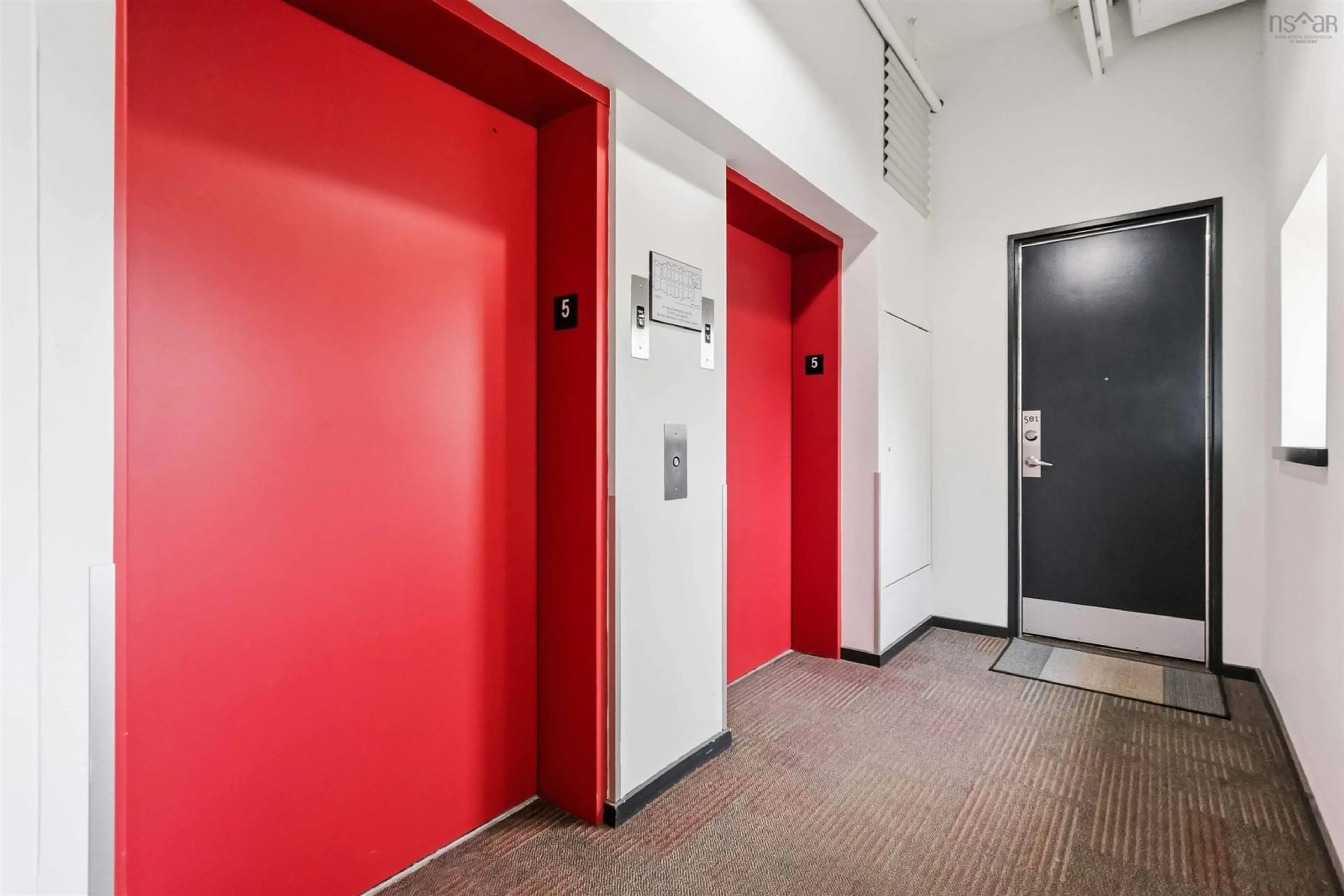 Indoor foyer for 5221 Nora Bernard St #513, Halifax Nova Scotia B3K 0B6