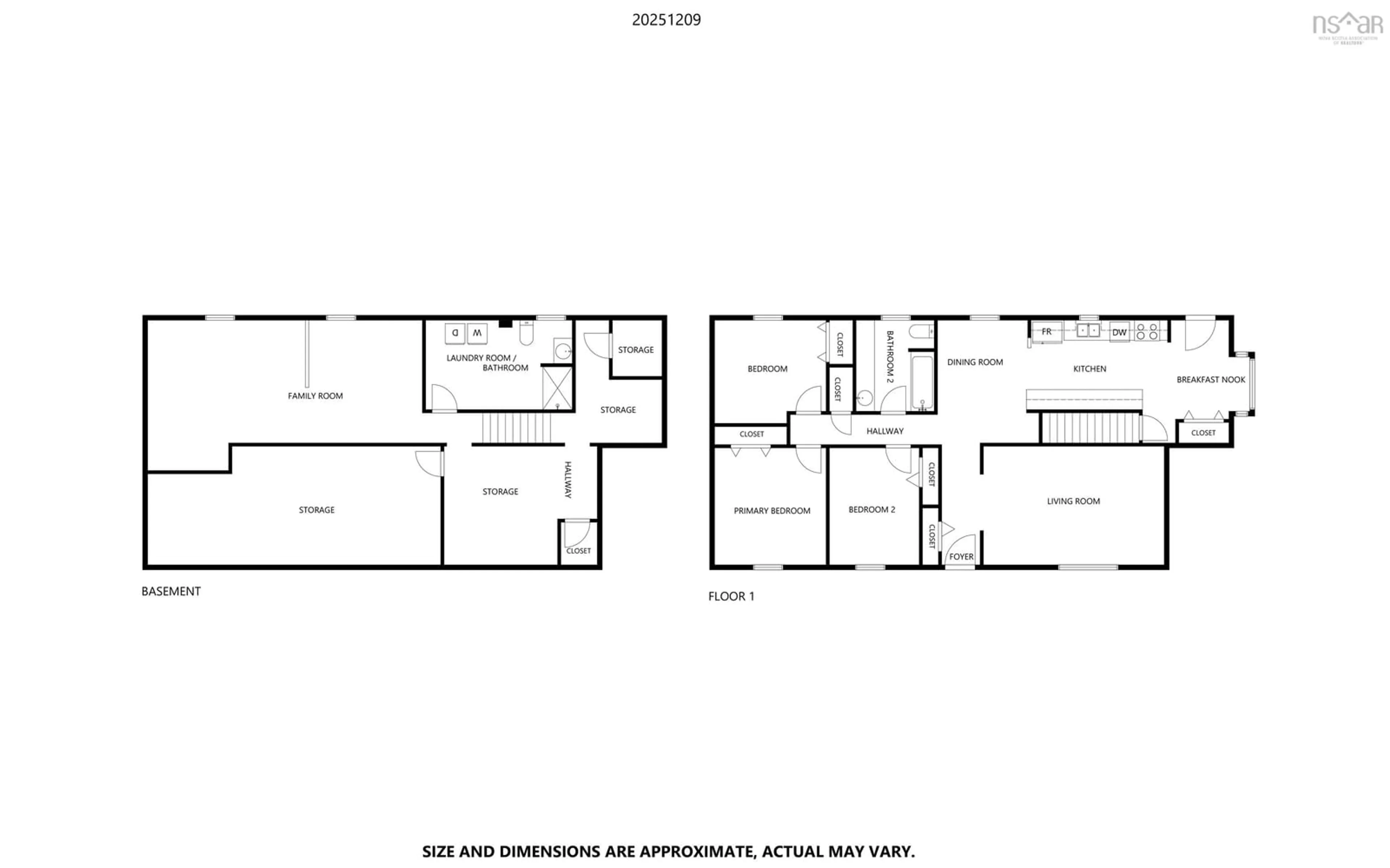Floor plan for 46 Princess St, Springhill Nova Scotia B0M 1X0