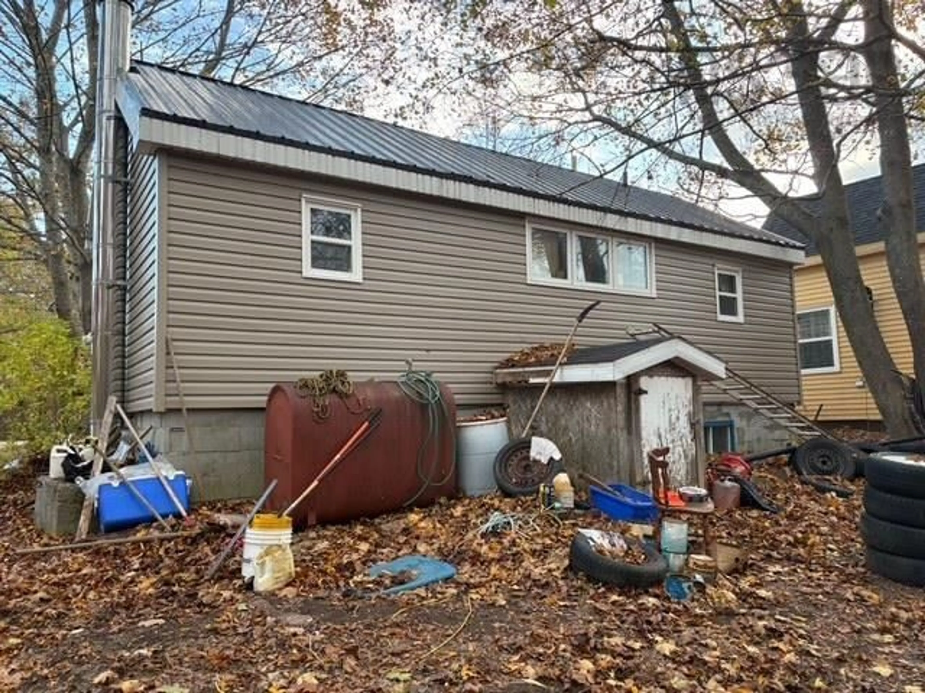 Home with vinyl exterior material, street for 1162 Mckittrick Rd, North Kentville Nova Scotia B4N 2V9