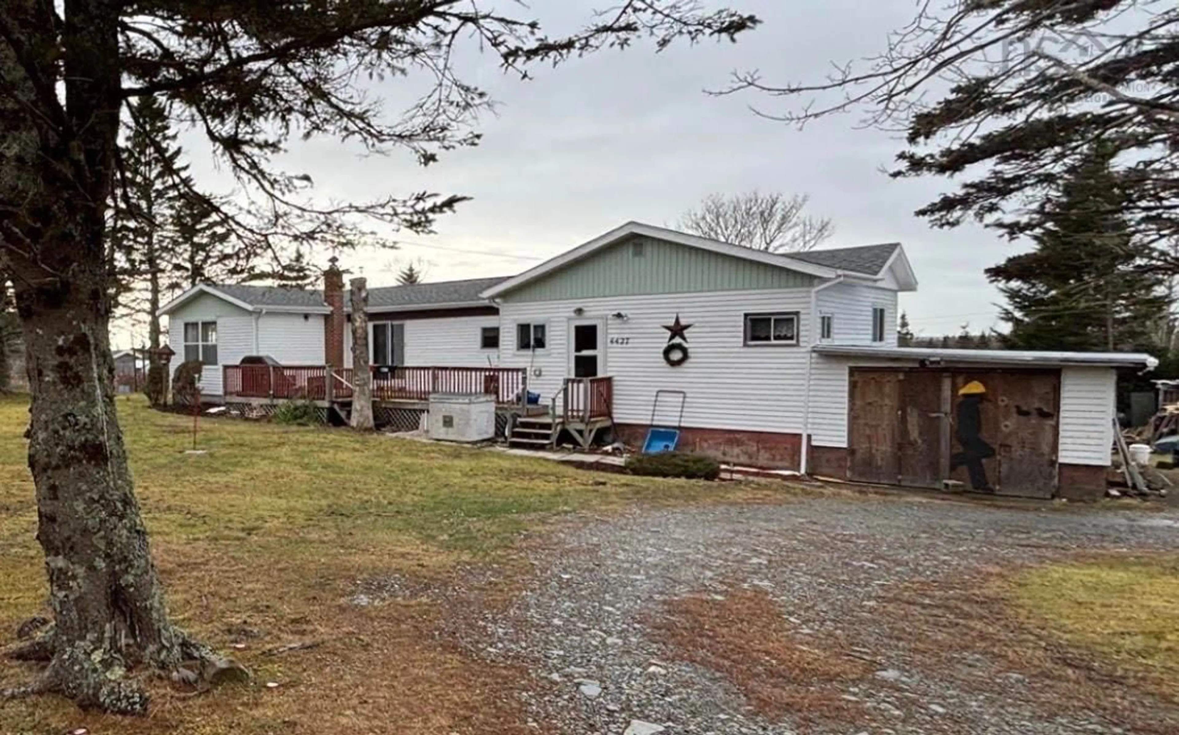 A pic from outside/outdoor area/front of a property/back of a property/a pic from drone, street for 4427 Highway 3, Central Argyle Nova Scotia B0W 1W0