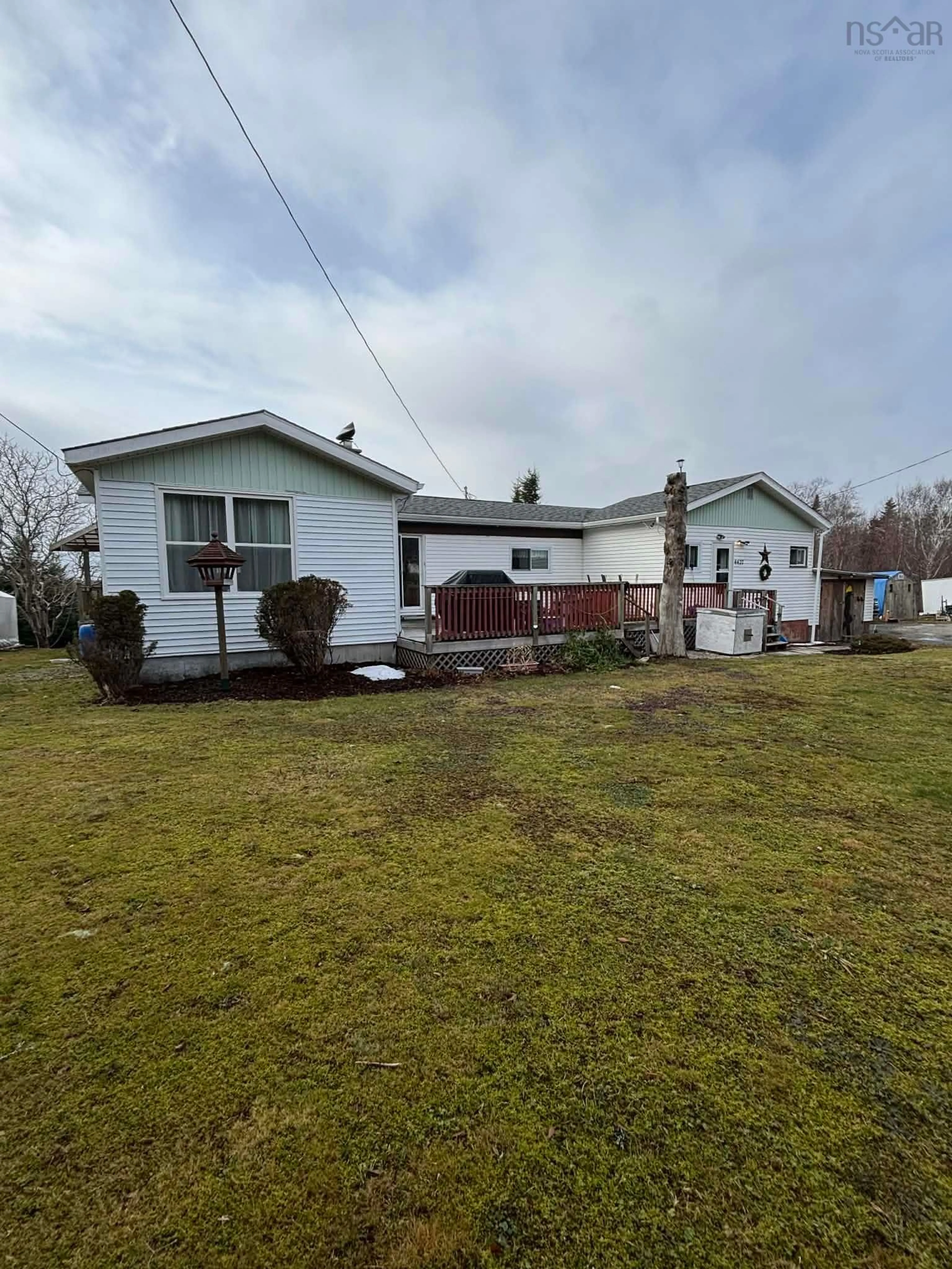 A pic from outside/outdoor area/front of a property/back of a property/a pic from drone, unknown for 4427 Highway 3, Central Argyle Nova Scotia B0W 1W0