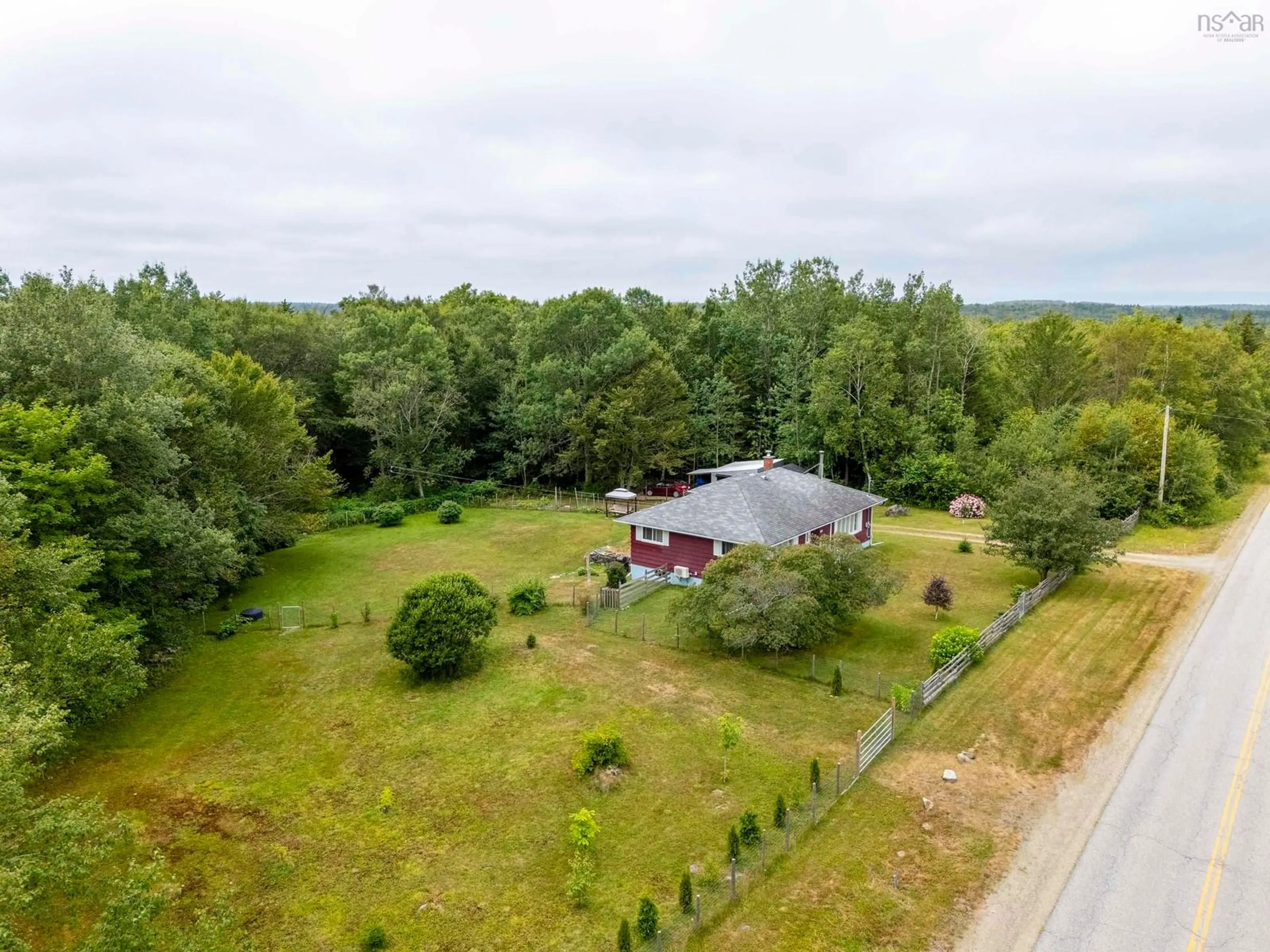 A pic from outside/outdoor area/front of a property/back of a property/a pic from drone, unknown for 2282 Patrice Rd, St. Joseph Nova Scotia B0W 1M0