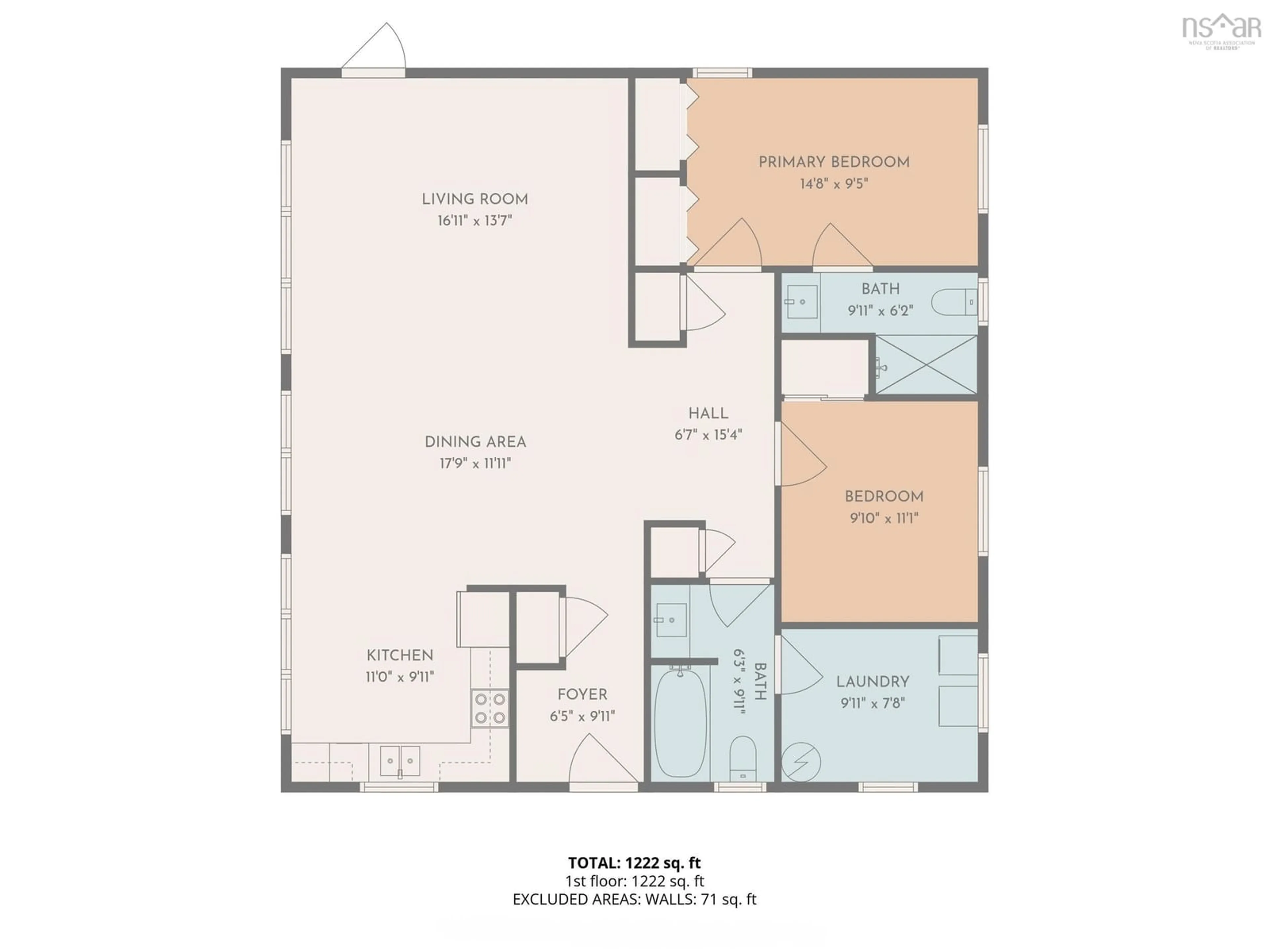 Floor plan for 42 Liscomb Wharf Rd, Liscomb Nova Scotia B0J 2A0