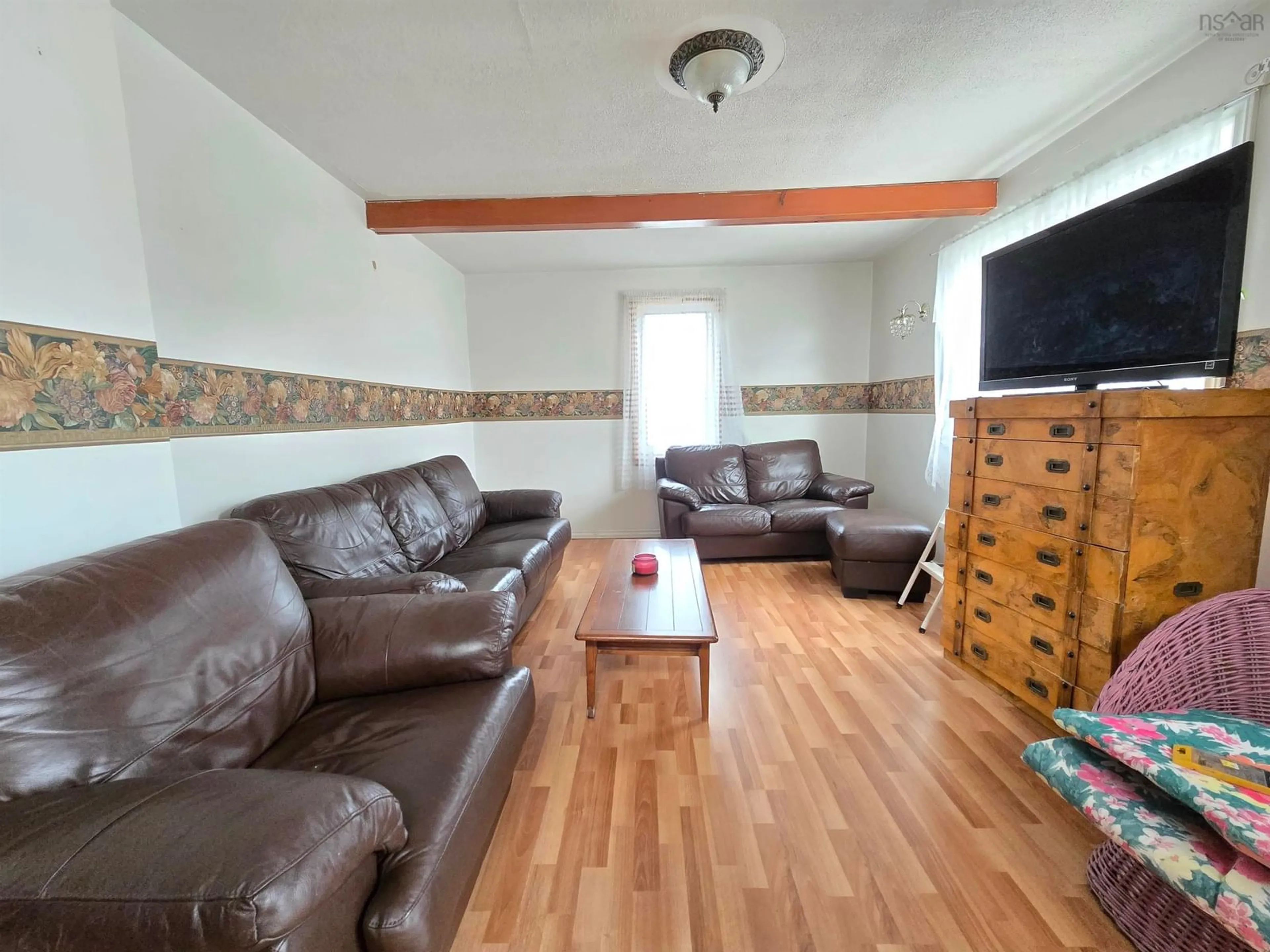 Living room with furniture, unknown for 374 Alexandra St, Sydney Nova Scotia B1S 2G4
