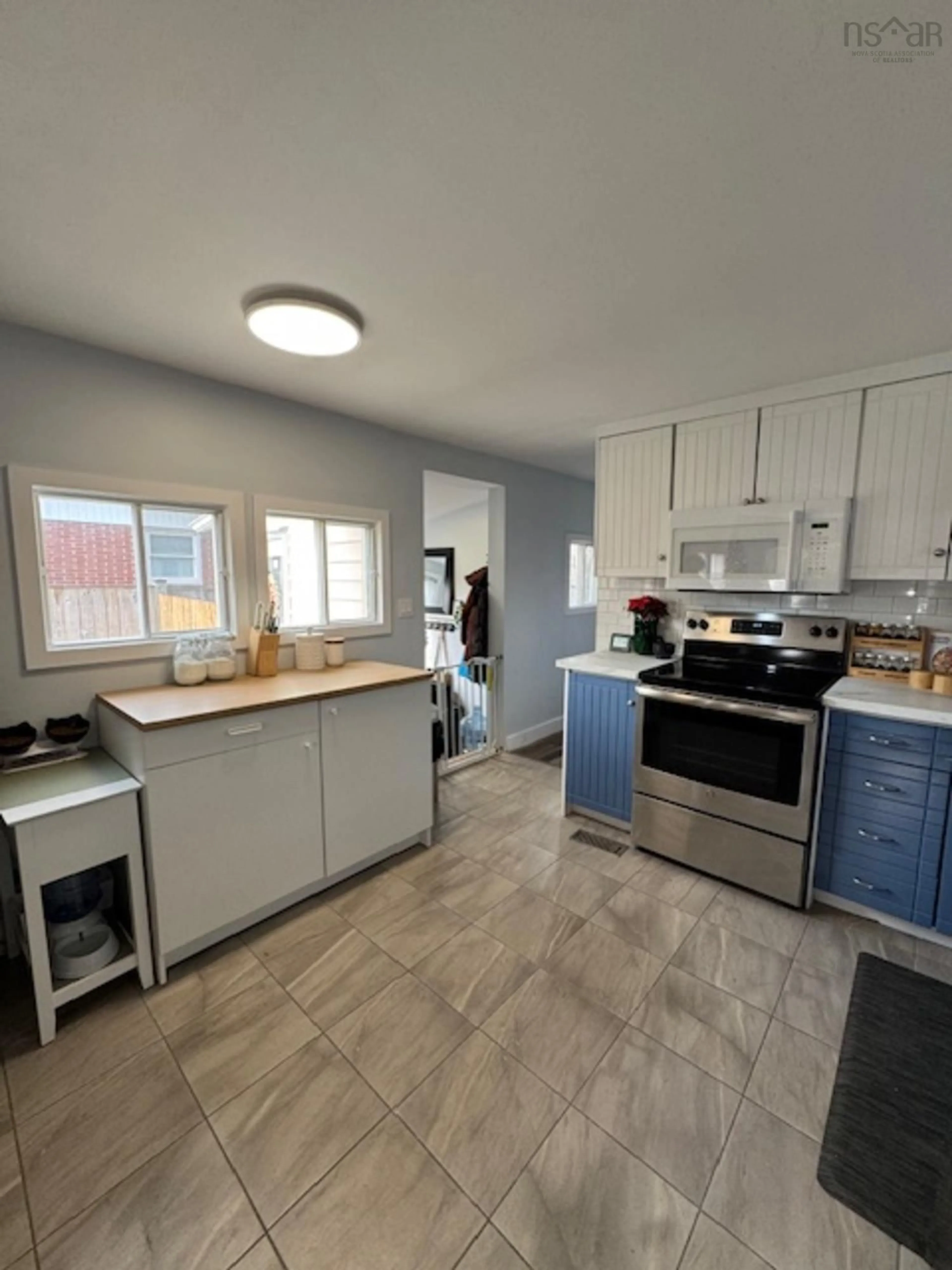 Open concept kitchen, ceramic/tile floor for 1126 Highway 2, Hants Nova Scotia B2S 1M8