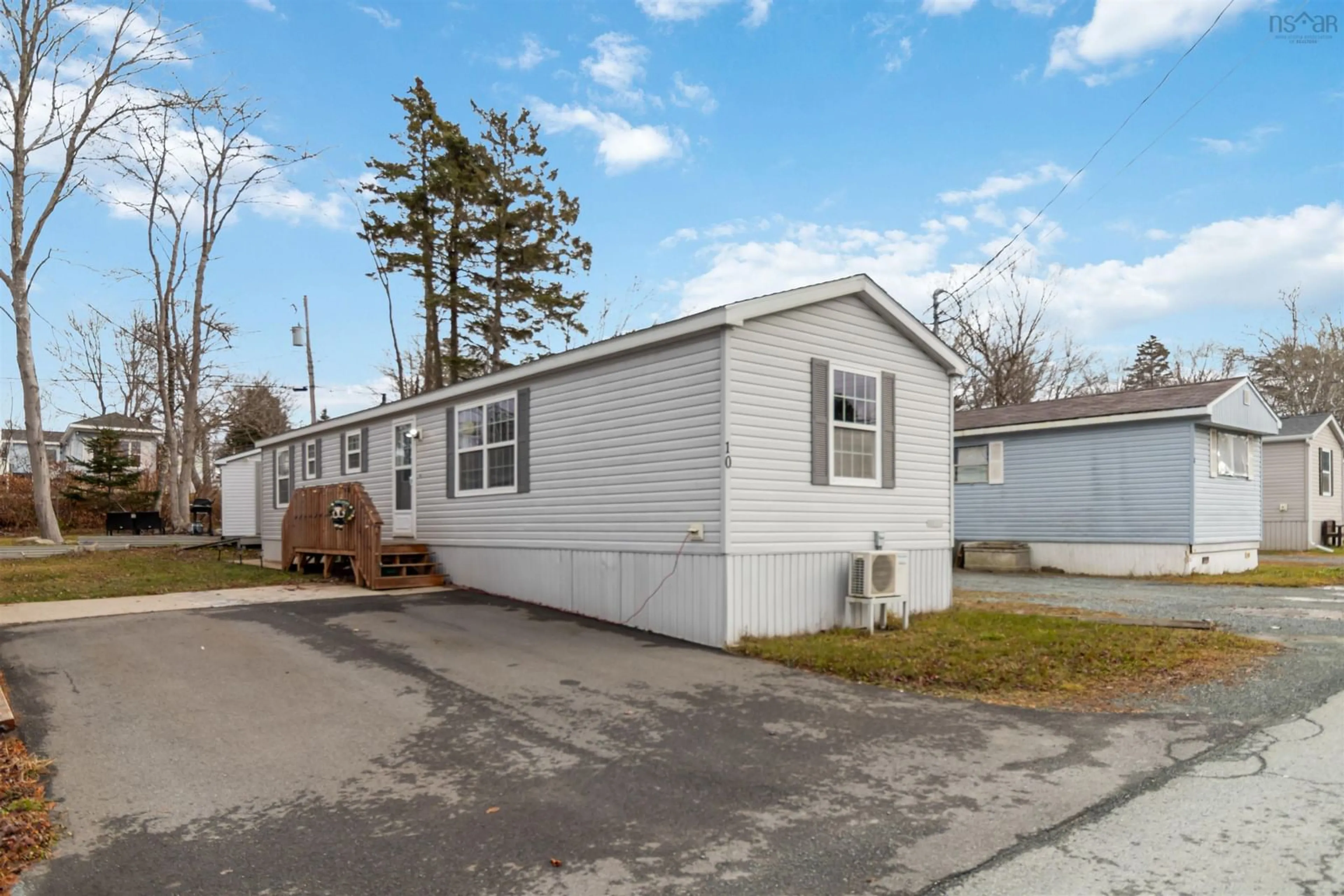 Home with vinyl exterior material, street for 10 Snow White Dr, Lake Echo Nova Scotia B3E 1C5