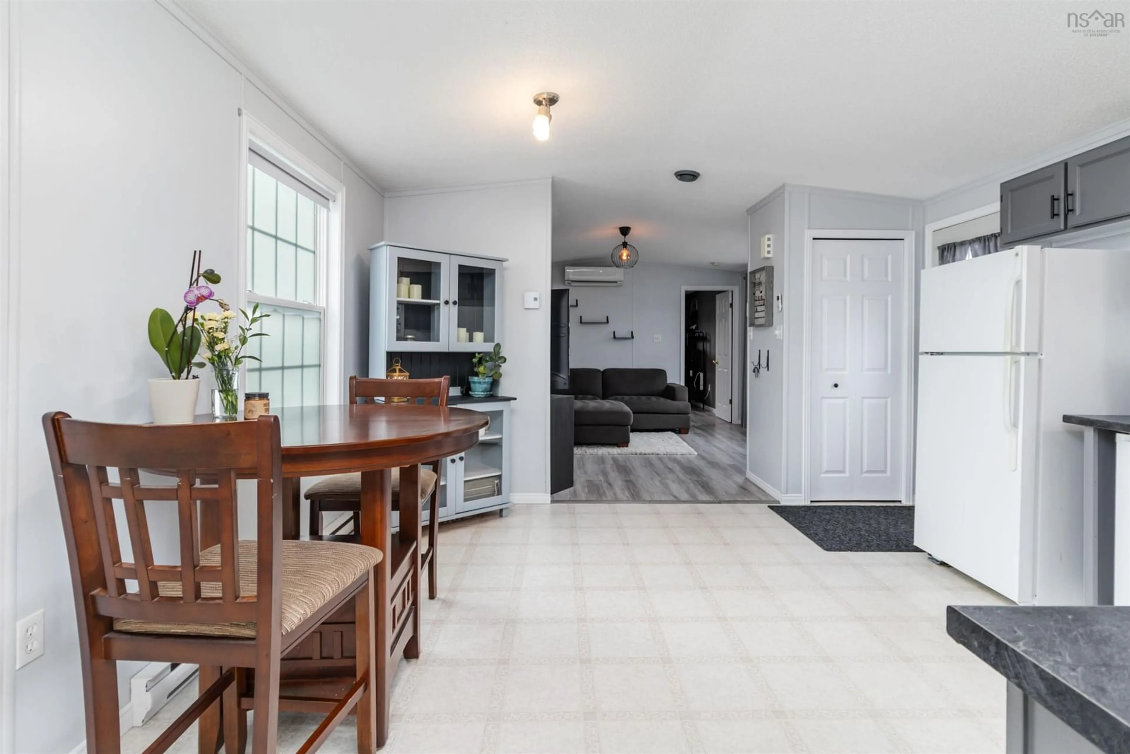 Open concept kitchen, ceramic/tile floor for 10 Snow White Dr, Lake Echo Nova Scotia B3E 1C5