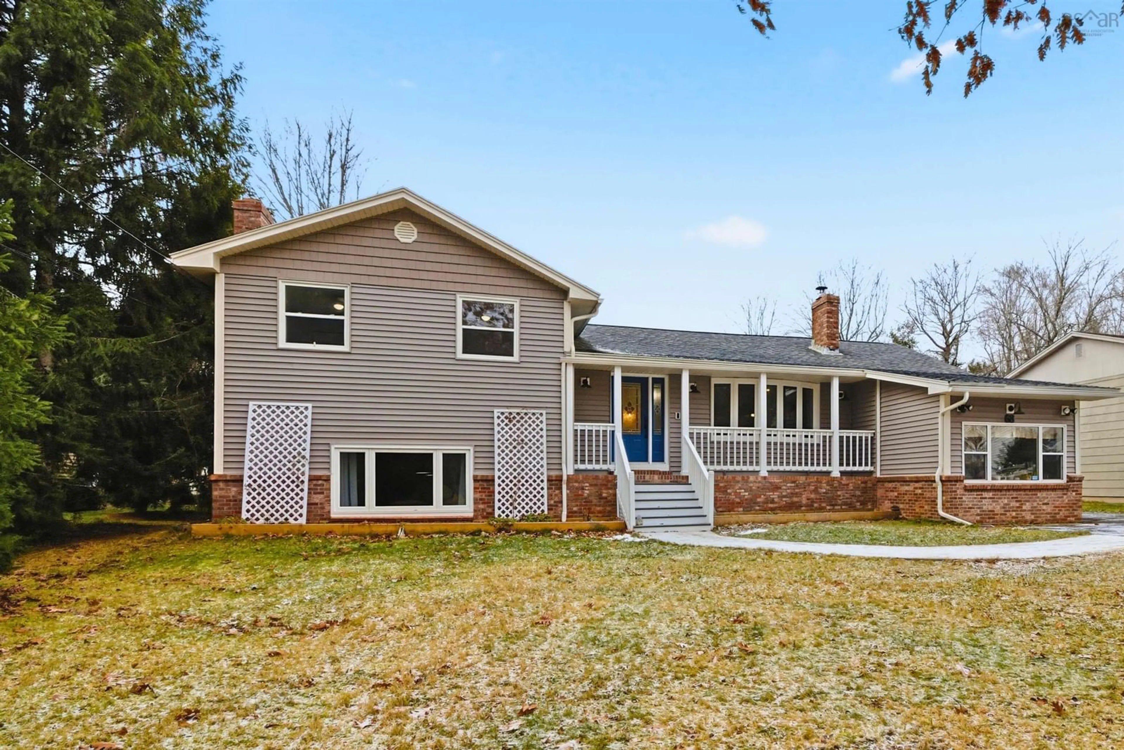 Home with vinyl exterior material, street for 68 Fletcher Dr, Fall River Nova Scotia B2T 1J2