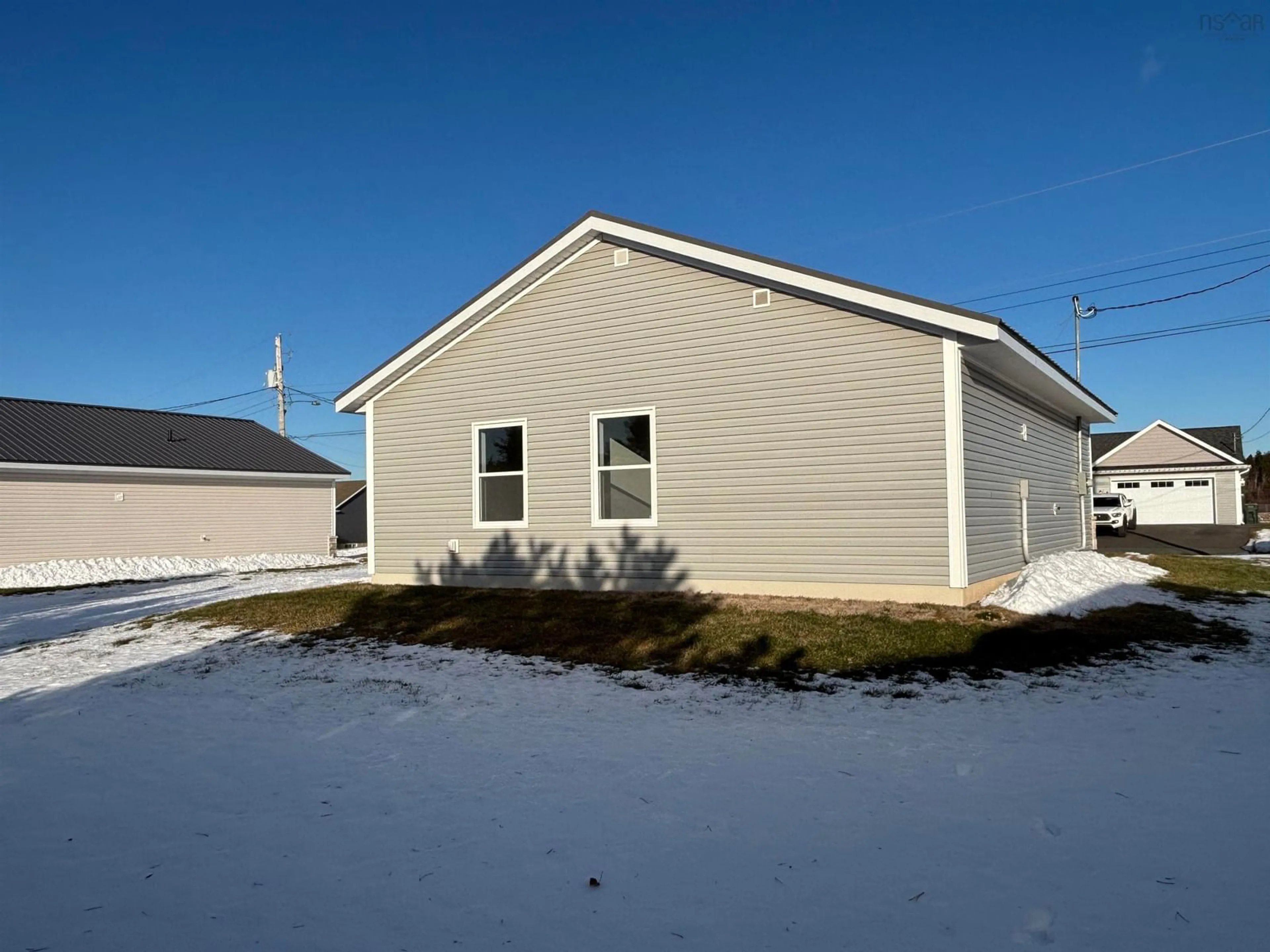 Home with vinyl exterior material, building for 7 Fleming St, Amherst Nova Scotia B4H 0C7