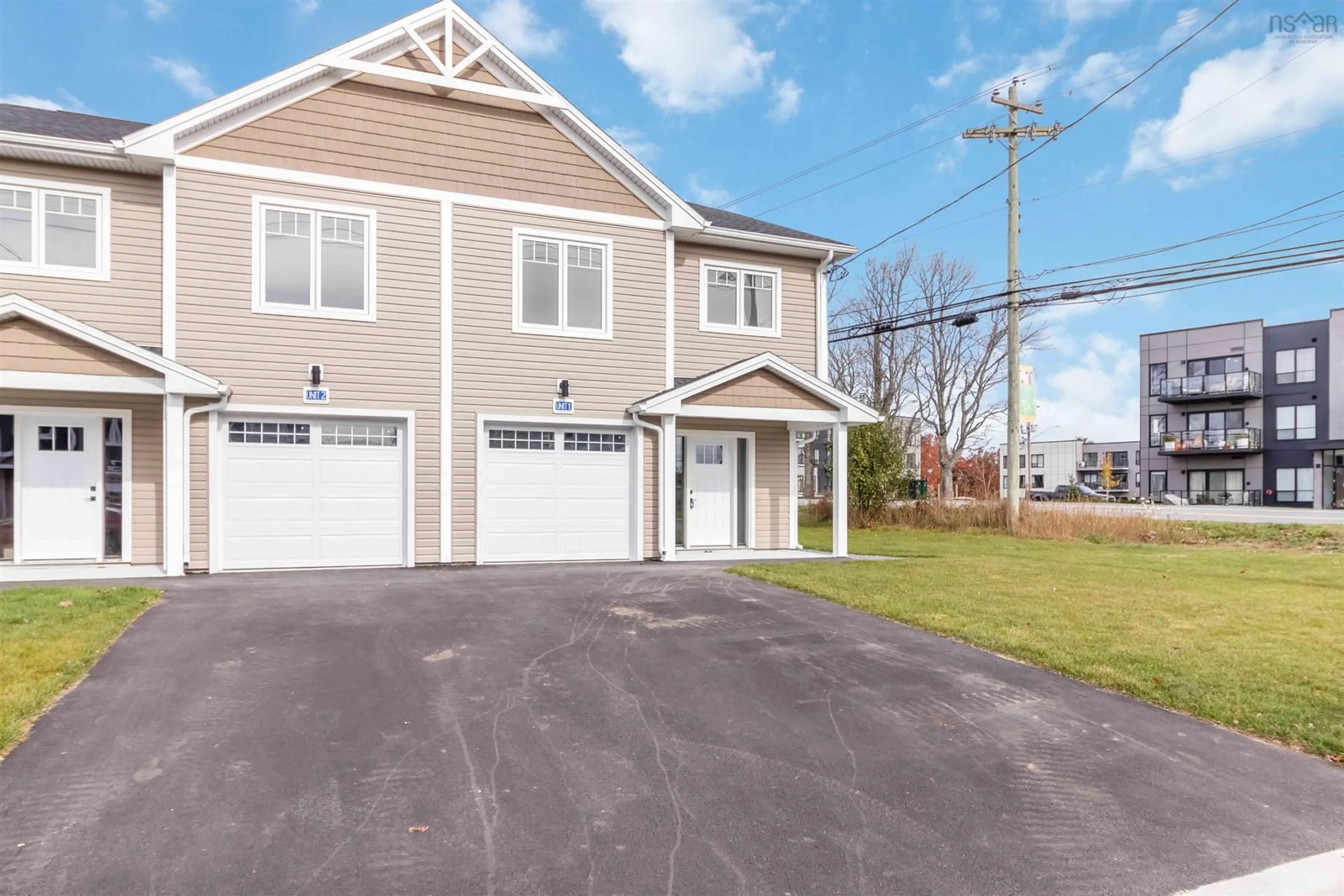 Home with vinyl exterior material, street for 2-Unit 2 Sherwood, Enfield Nova Scotia B2T 0T2