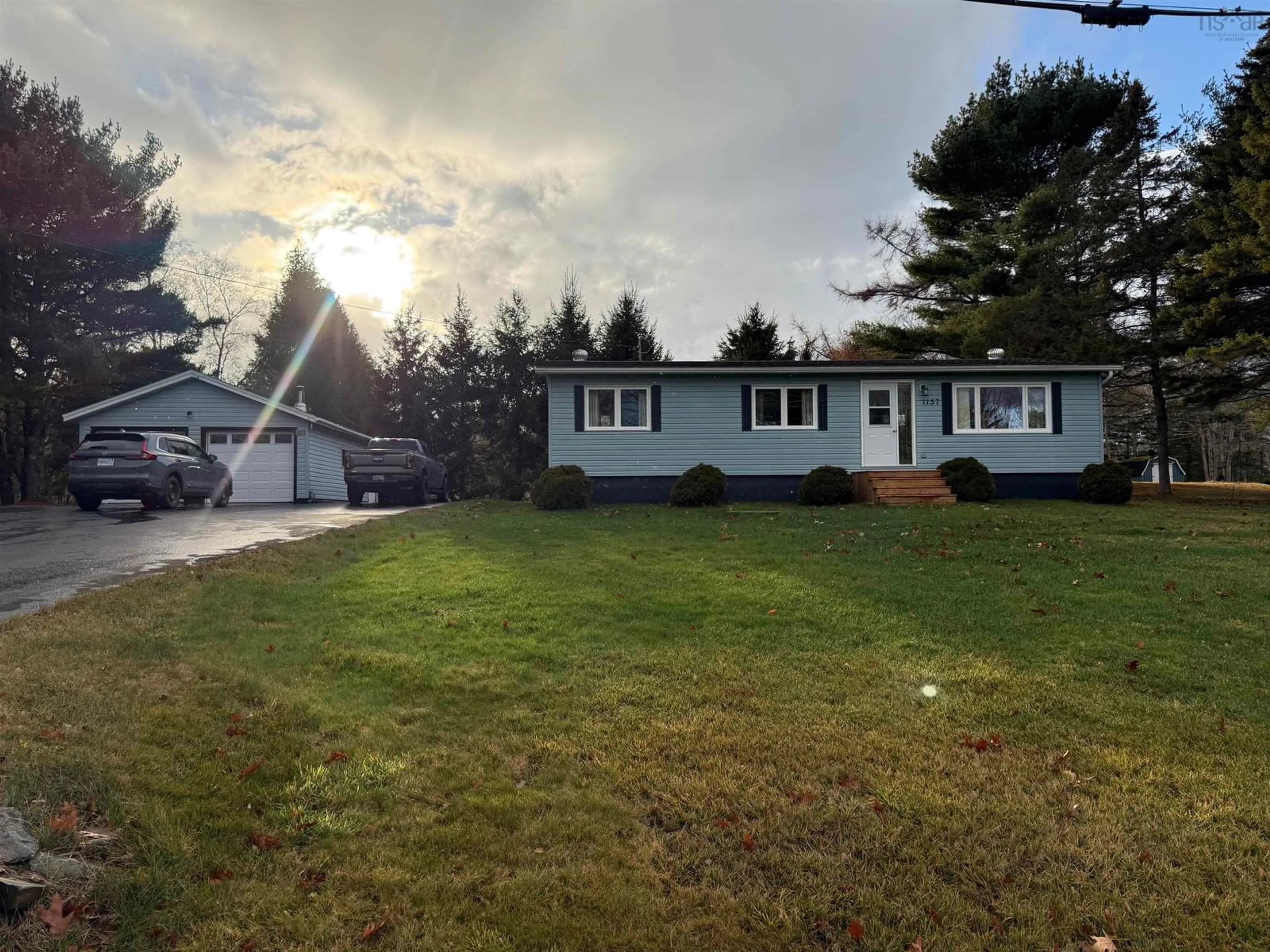 A pic from outside/outdoor area/front of a property/back of a property/a pic from drone, unknown for 1157 Upper Branch Rd, Auburndale Nova Scotia B4V 3M7